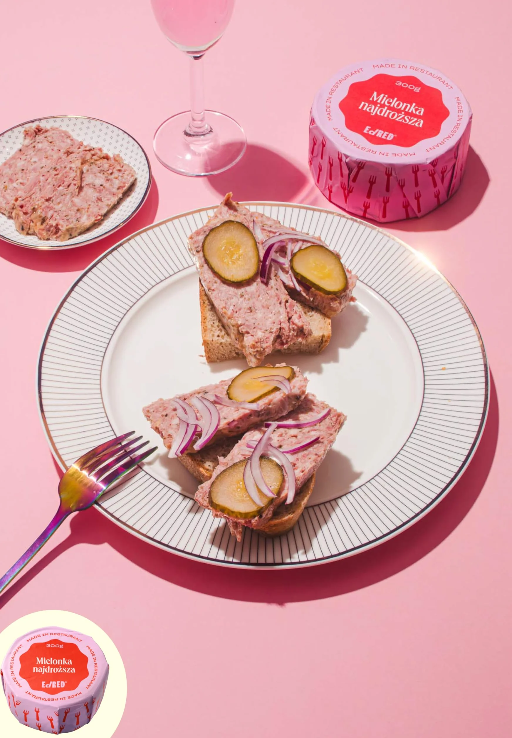 Ed RED COLD DELI/Mielonka najdroższa/dania gotowe/restauracyjny smak/najwyższa jakość, 300 g