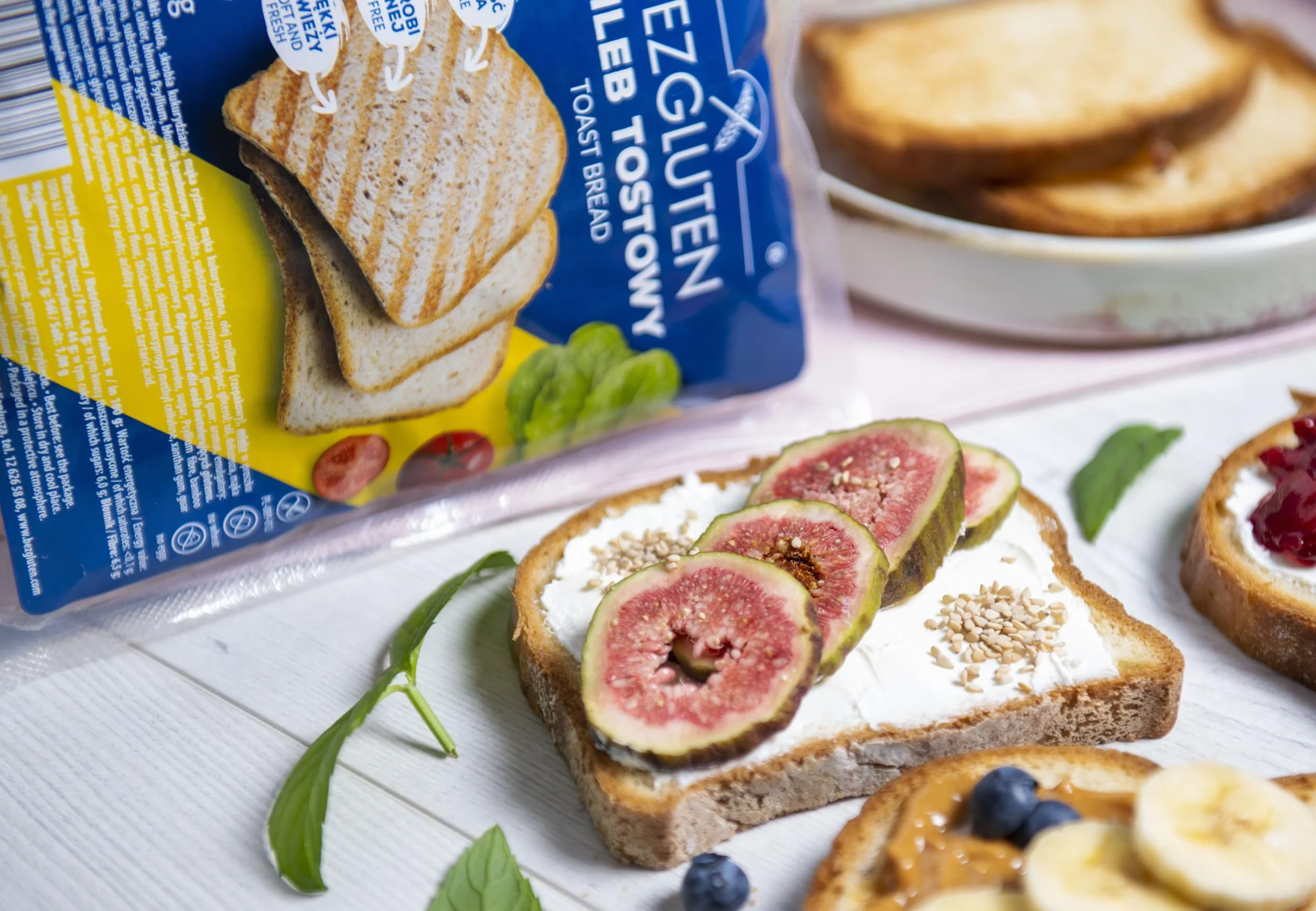 Bezglutenowy Chleb Tostowy 300g Bezgluten