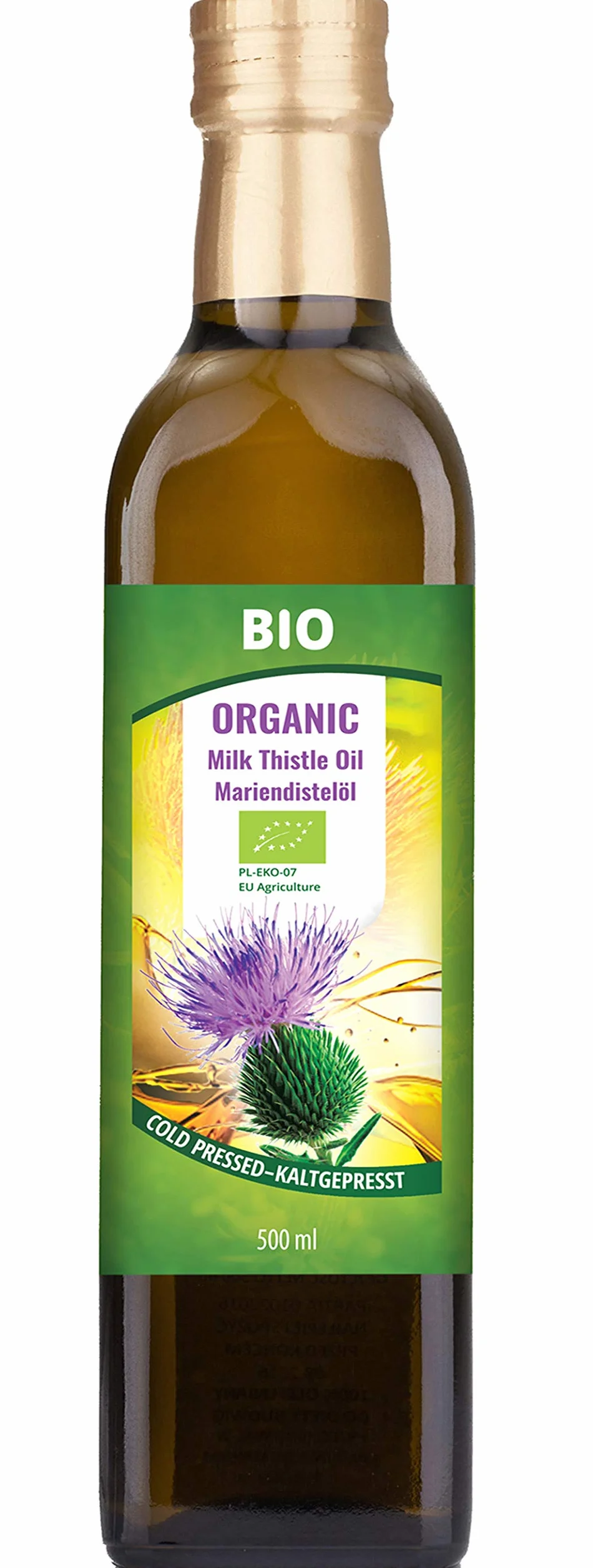 Olej z Ostropestu BIO Odmiany SILMA 500ML
