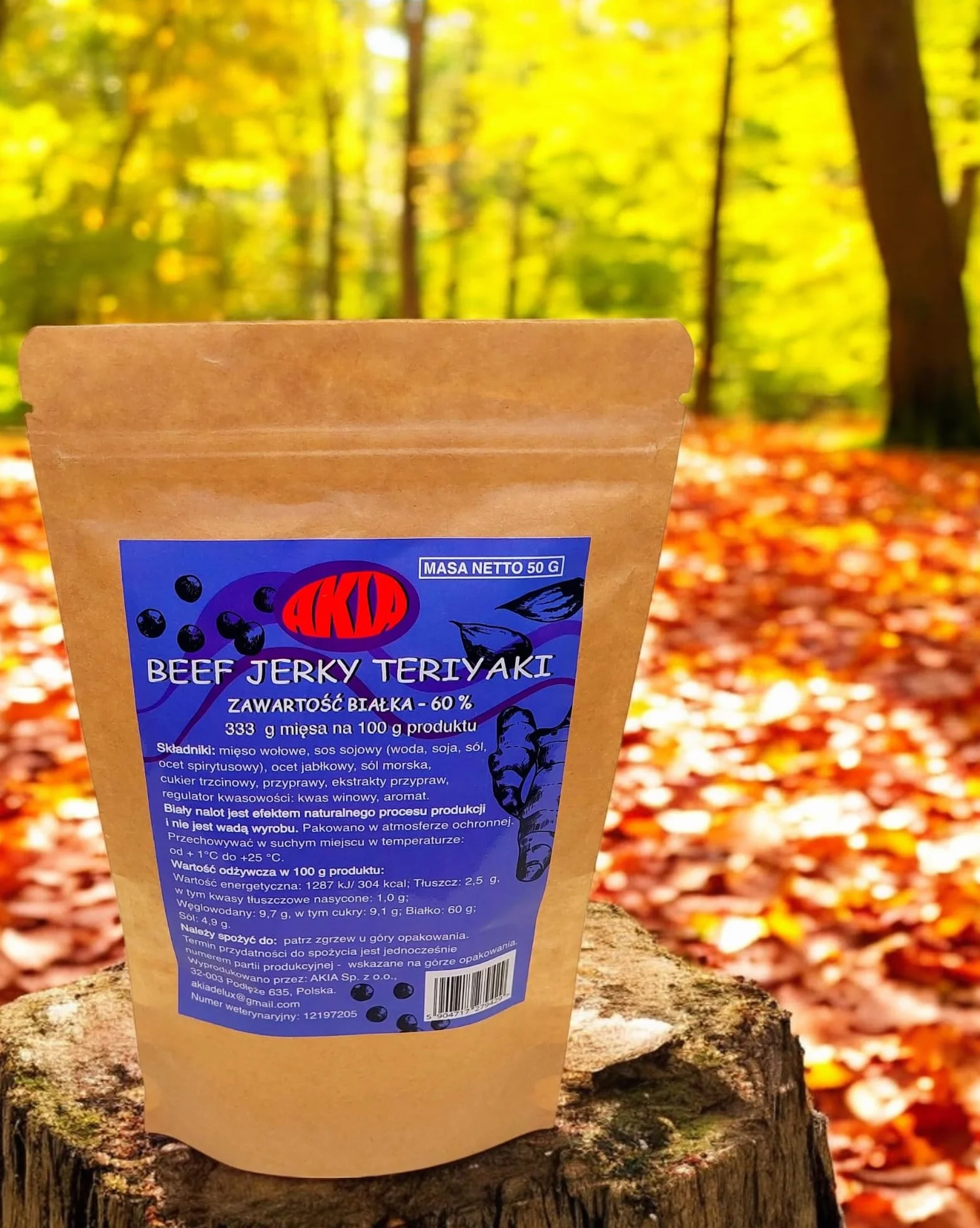 BEEF JERKY TERIYAKI 50 G