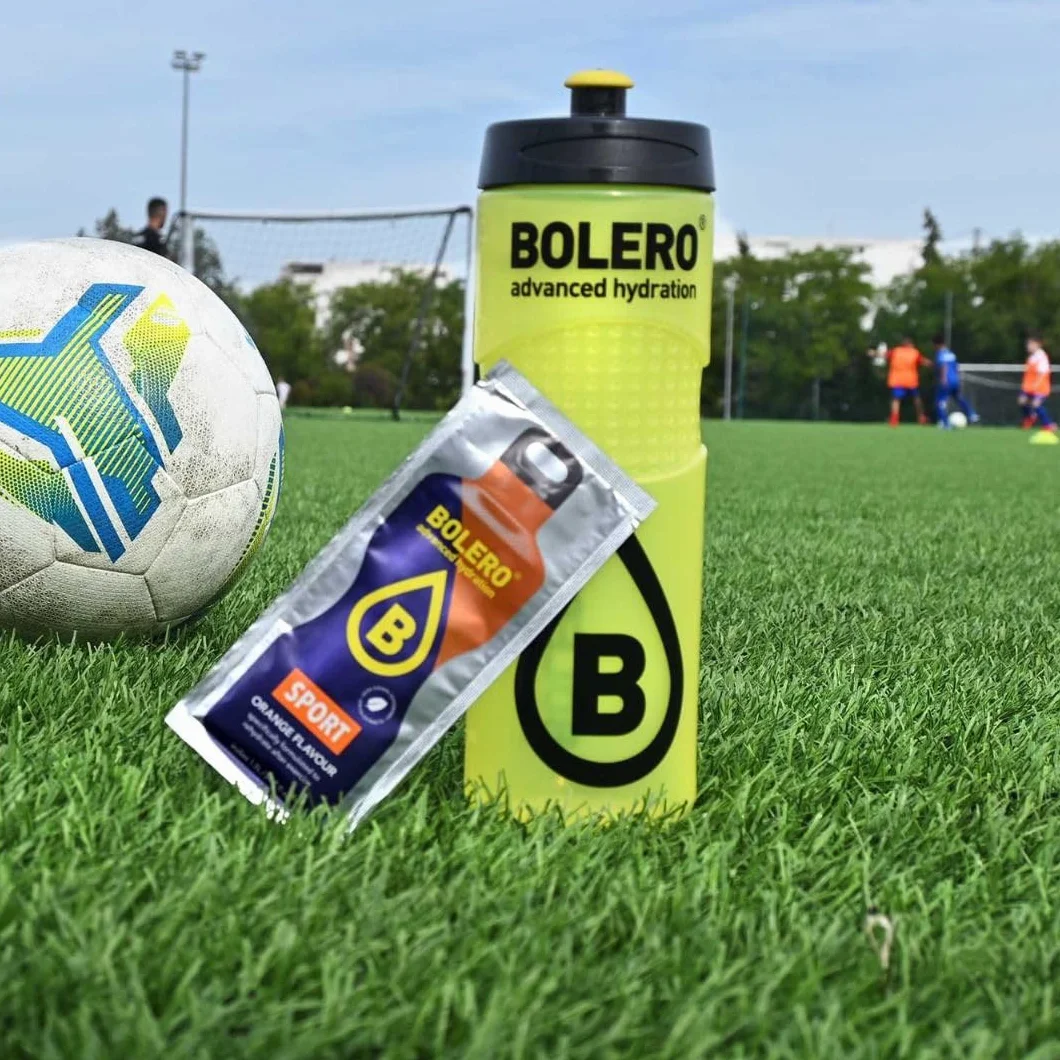 Bolero SPORT 24x3g | Proszek do napojów bez cukru, słodzony stewią + witamina C | odpowiedni dla dzieci, sportowców i diabetyków | bezglutenowy i przyjazny dla wegan