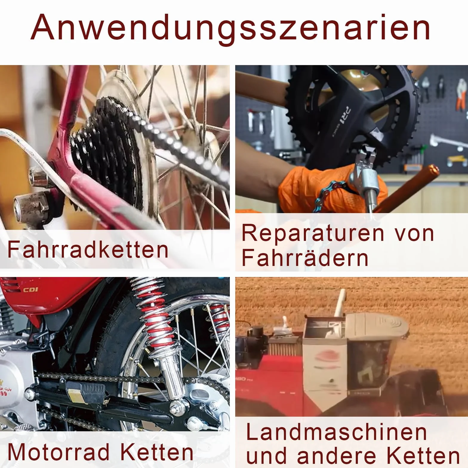 13-częściowy zestaw narzędzi do łańcucha motocyklowego, narzędzie do łańcucha motocyklowego, narzędzie do rozłączania łańcucha motocyklowego, narzędzie do nitowania, zestaw napędu wałka