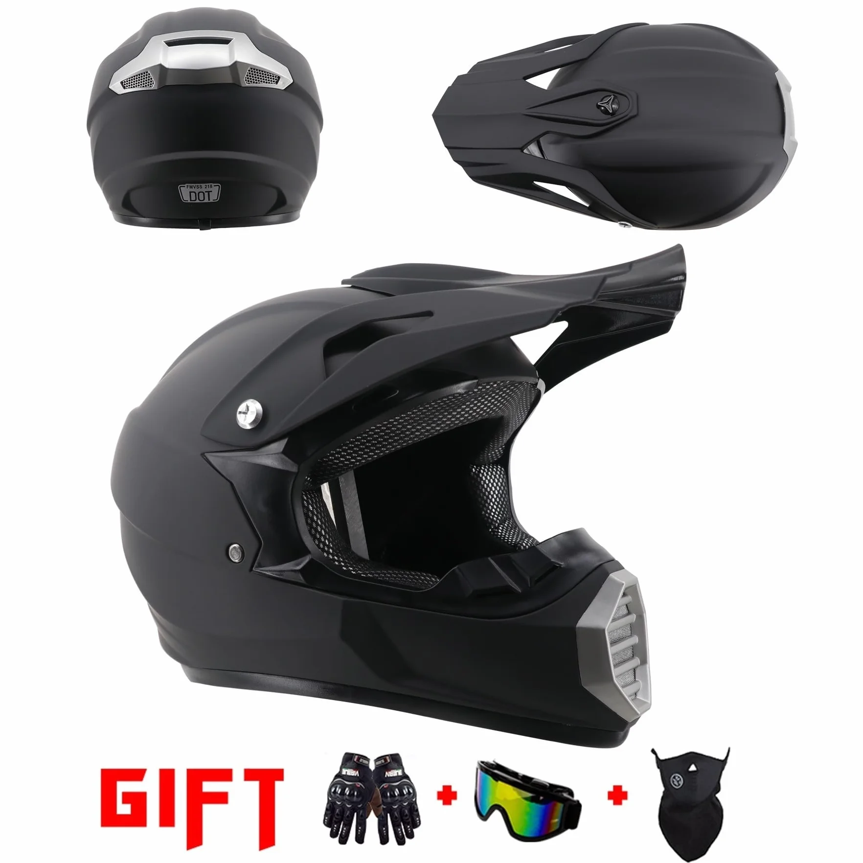 Kask motocrossowy na całą twarz, kask motocyklowy, młodzieżowy, dla mężczyzn i kobiet, kask motocyklowy do downhillu, kask dziecięcy, MTB, ATV, offroad DH, kask motocyklowy dla dorosłych
