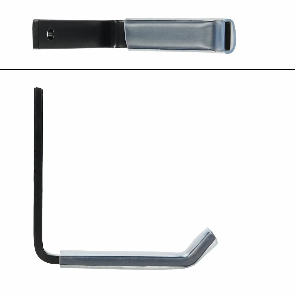ECD Germany Uchwyt ścienny do opon 4 szt. 105 x 105 mm stal 40 kg zestaw montażowy