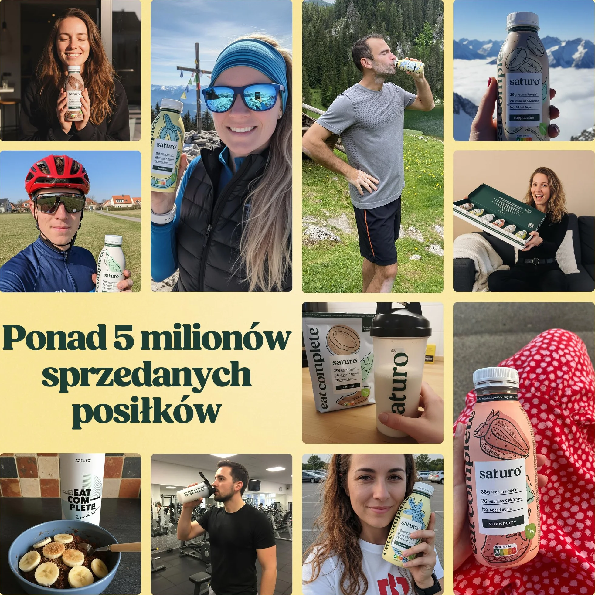 Saturo żywność dla astronautów, jedzenie w płynie, białko, bezlaktozowe, bezglutenowe, wegańskie