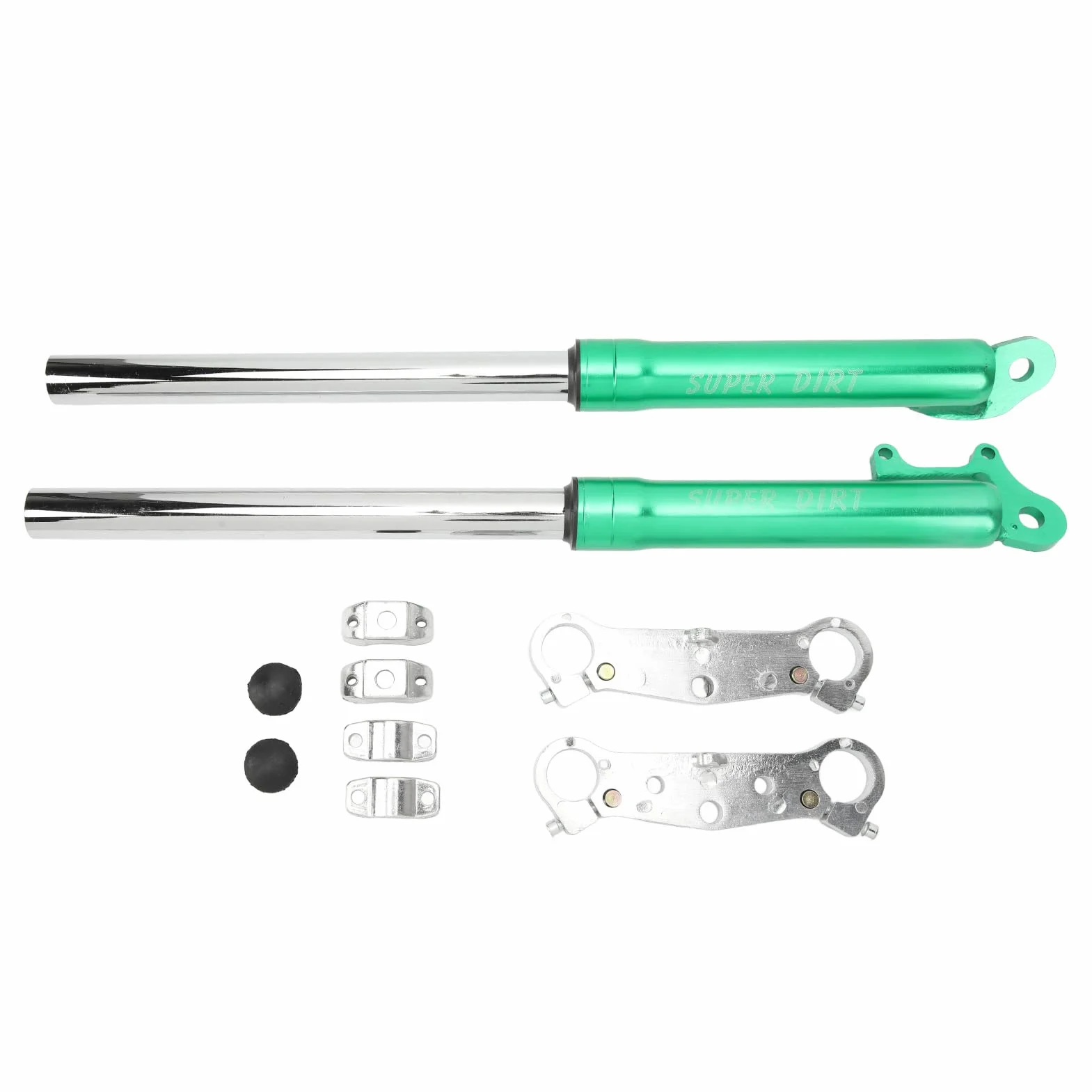 Dirt Mini Pocket Bike Przedni Widelec Amortyzator Amortyzowany Widelec ze Stopu Metalu do 47 Cm3 49 Cm3 2-suwowy - Ulepsz Swoje Wrażenia z jazdy!