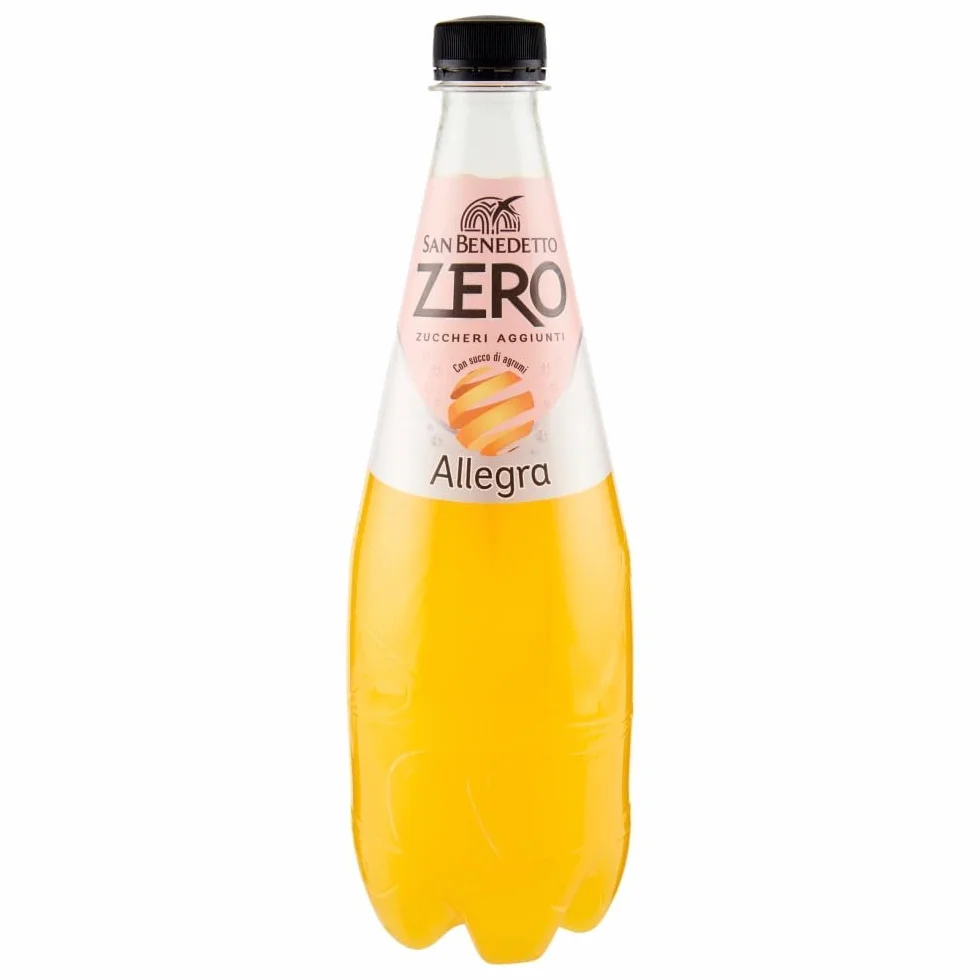 San Benedetto - lemoniada pomarańczowa bez cukru zero Allegra