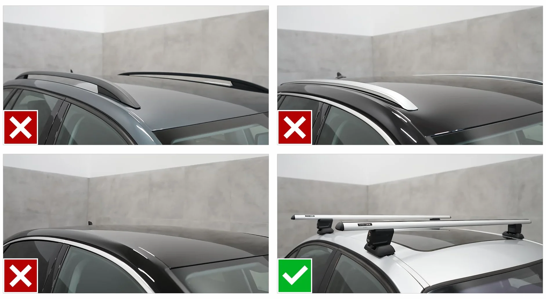 Bagażnik bazowy belki dachowe BMW 3-SERIA E46 SEDAN 1998-2001 120 cm Aluminium 90 kg