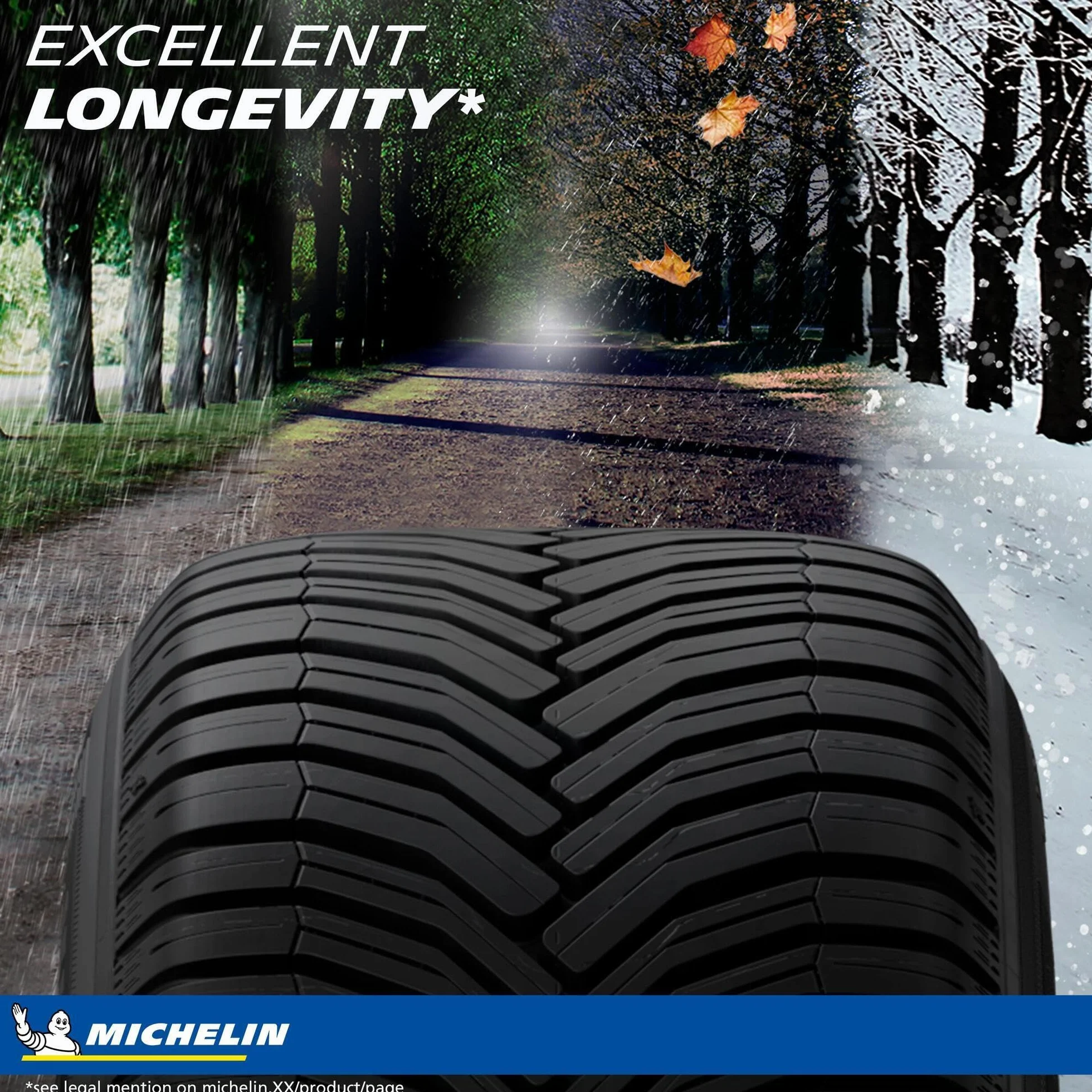 Opony na wszystkie pory roku Michelin Crossclimate+ 205/60 R16 96W Xl Zp