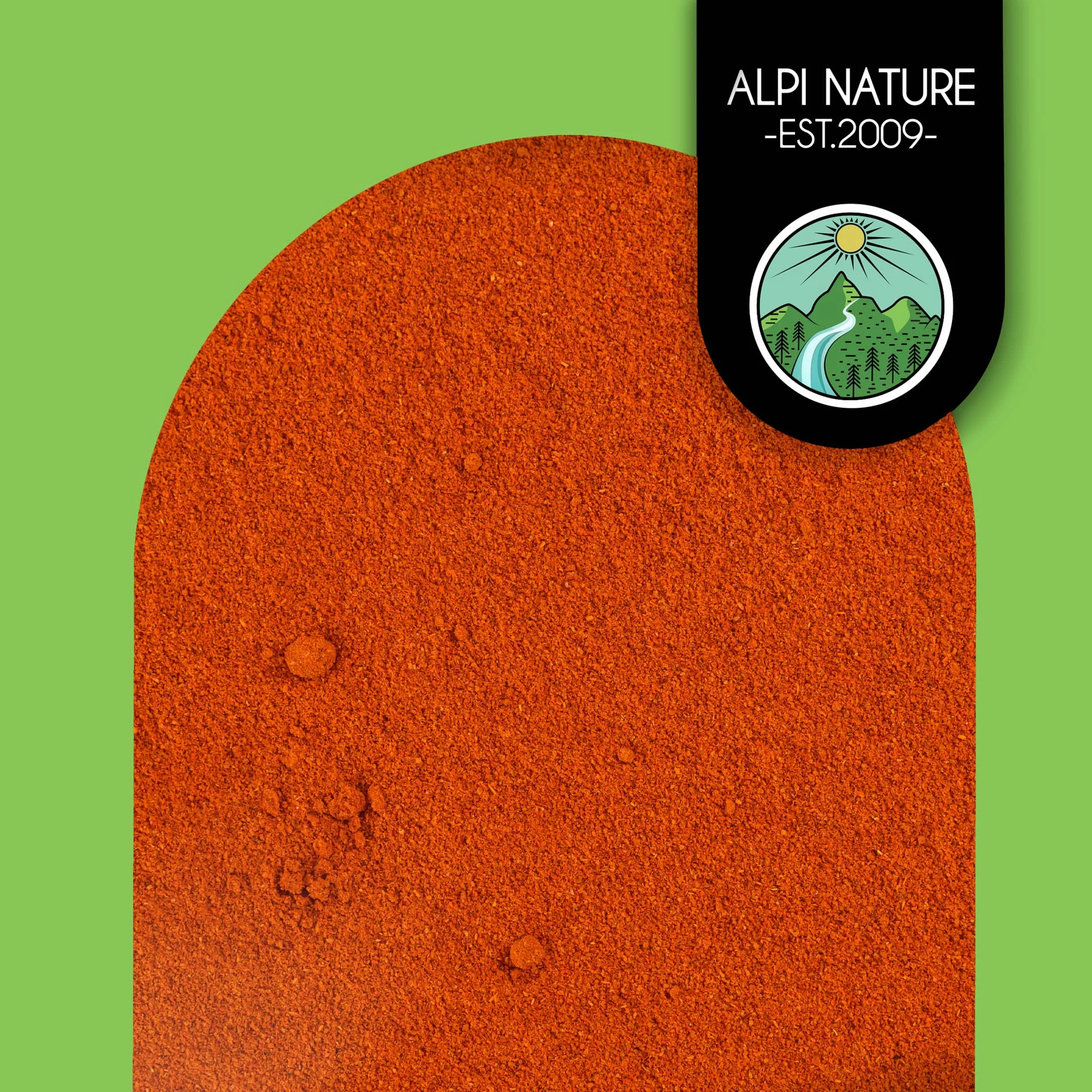 Alpi Nature Proszek Chili 125g, Suszone i Mielone Papryczki, Mielony Ostry Proszek Chili