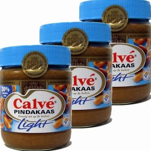 Calve Masło orzechowe jasne 30% mniej tłuszczu 3 x 350 g