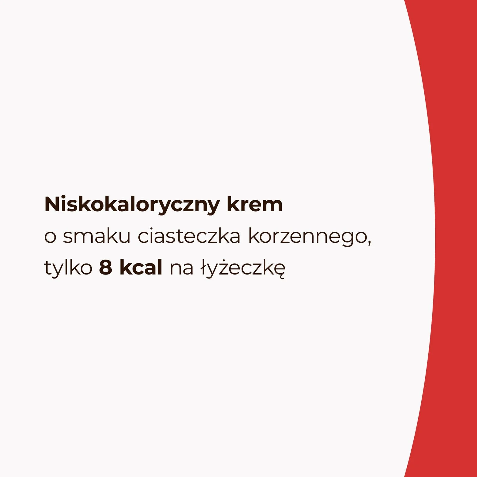 Krem Niskokaloryczny 8 kcal Korzenny Spread Bez Cukru Keto Low Carb Vege Bez Oleju Palmowego i Glutenu Ciasteczko Korzenne 300g