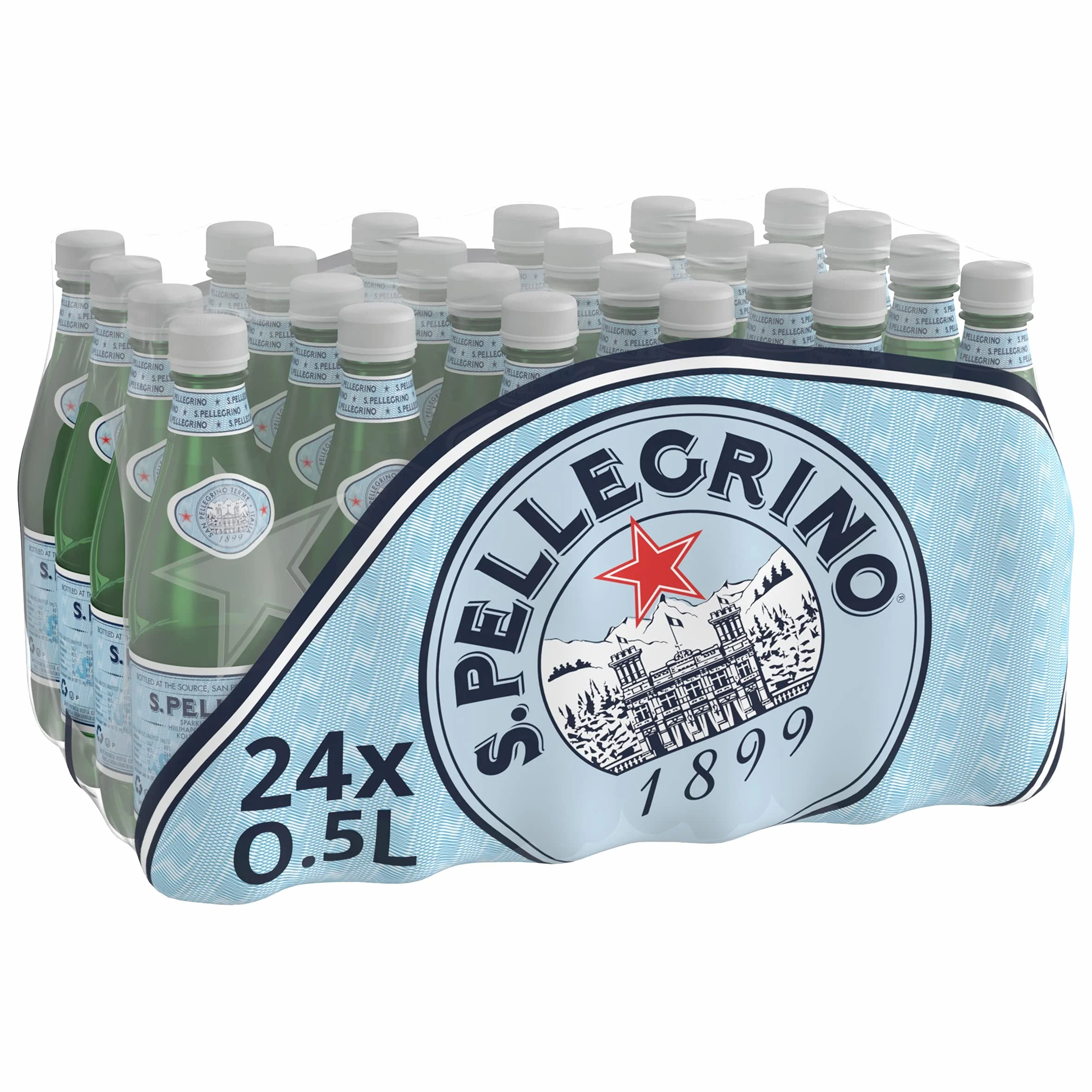 San Pellegrino Naturalna woda mineralna gazowana 24 x 500 ml