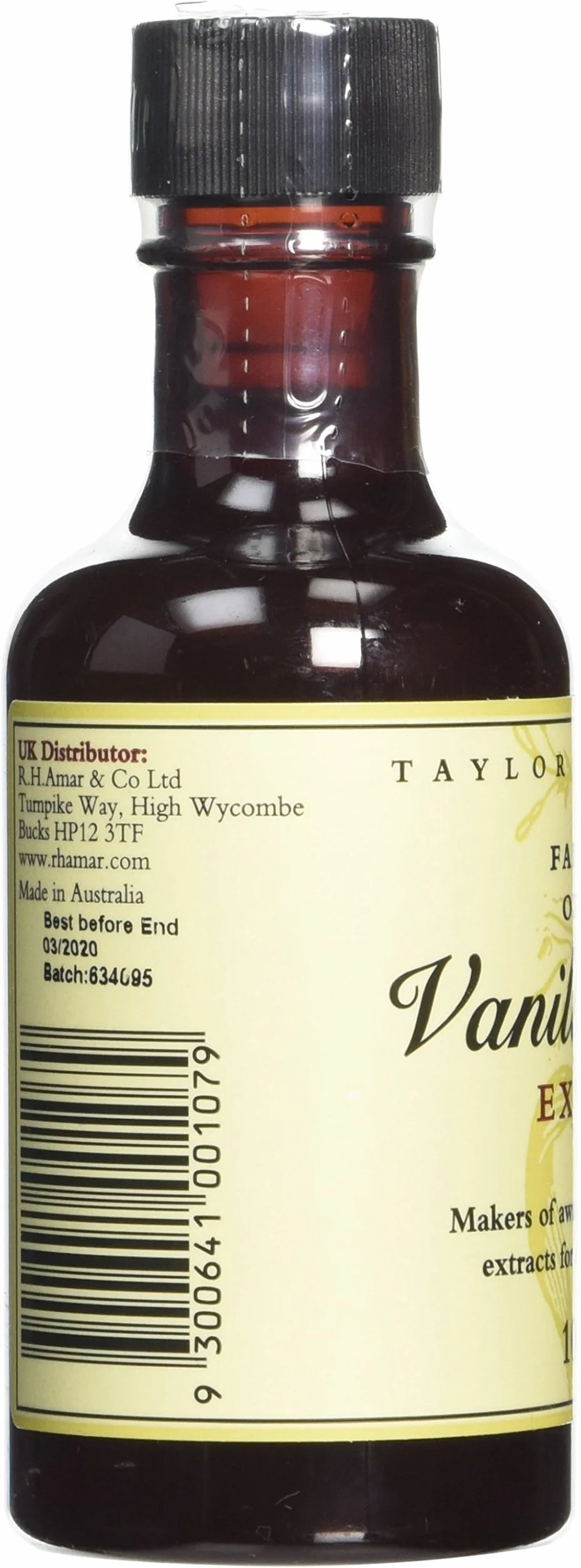 Taylor and Colledge organiczny ekstrakt z wanilii 100 ml