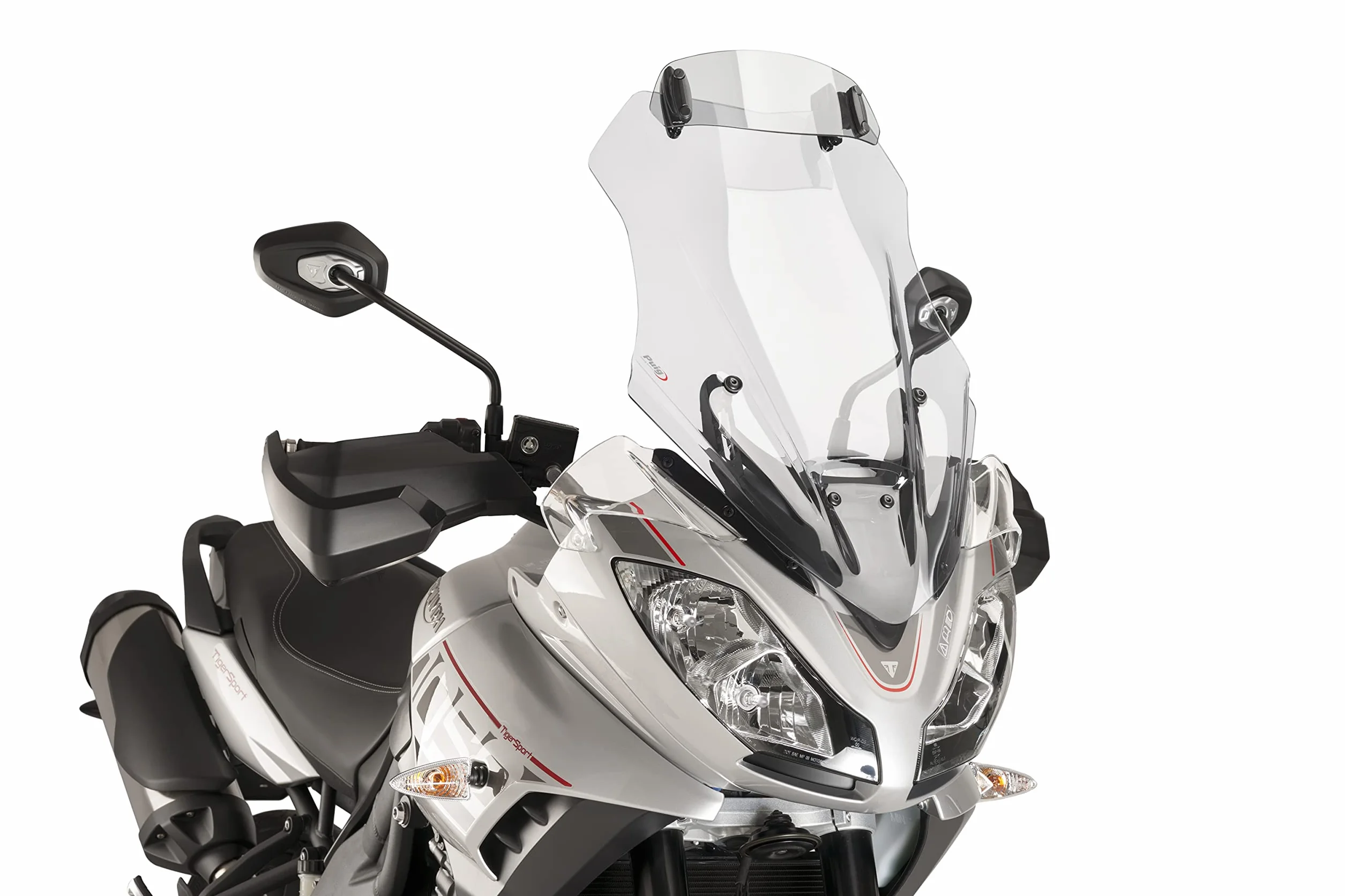 Puig 6320 W Wieloregulowany wizjer Clip-on, przezroczysty