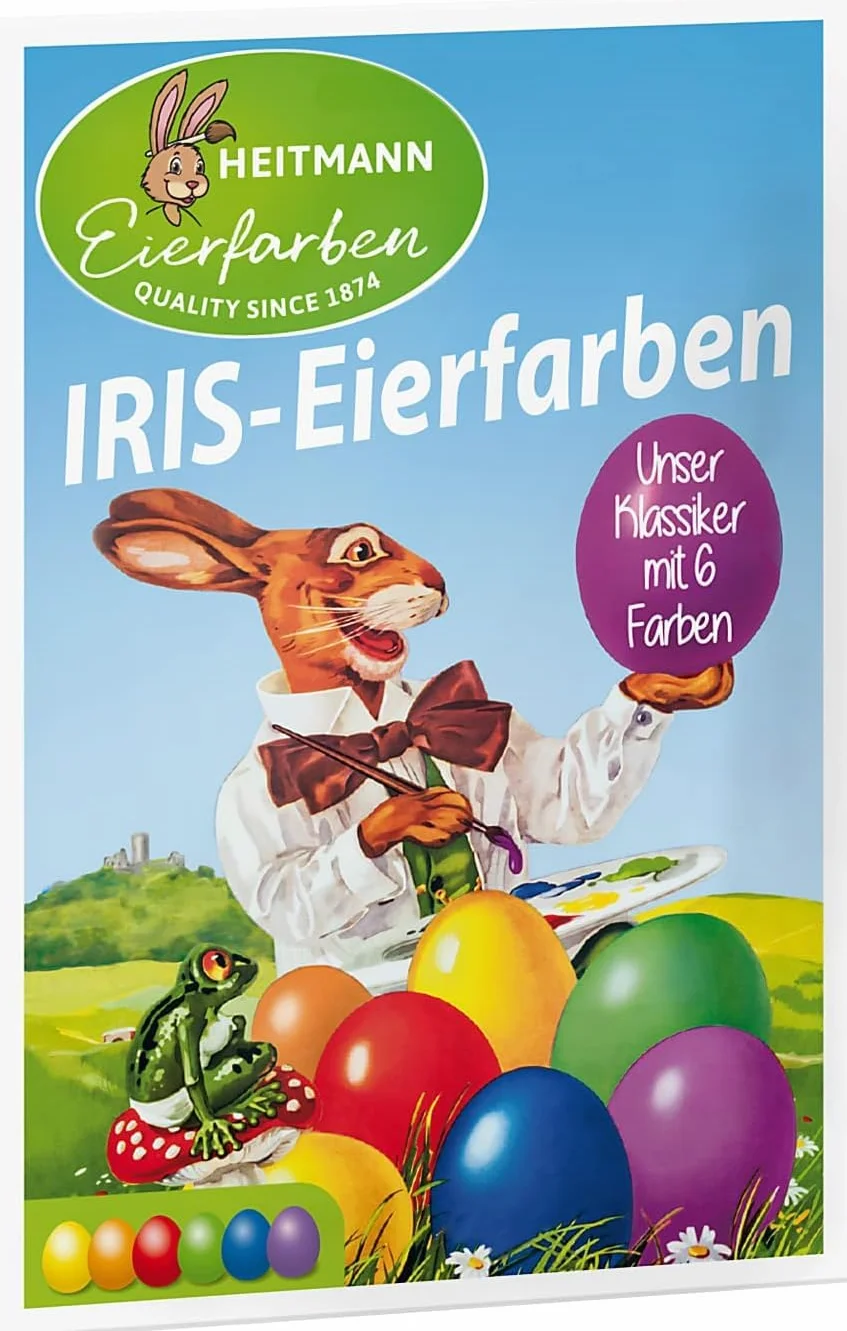 Heitmann Eierfarben 4102AMZ Iris Zestaw 5 kolorów