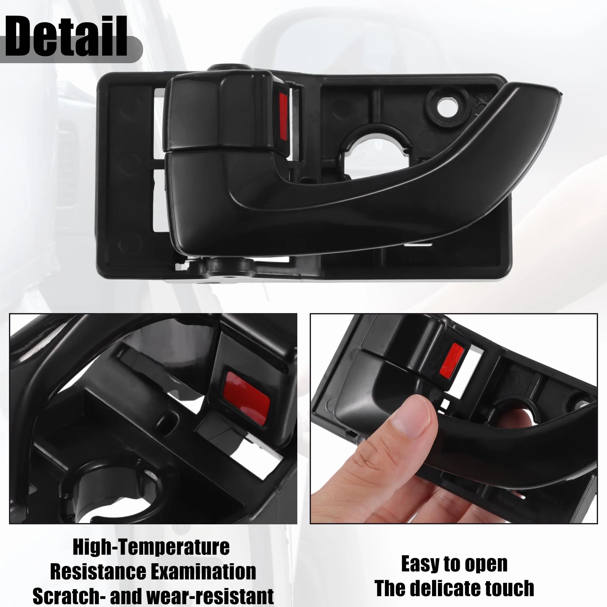 A ABSOPRO Wewnętrzna klamka przednia lewa dla Hyundai Tucson 2005-2009-1 szt