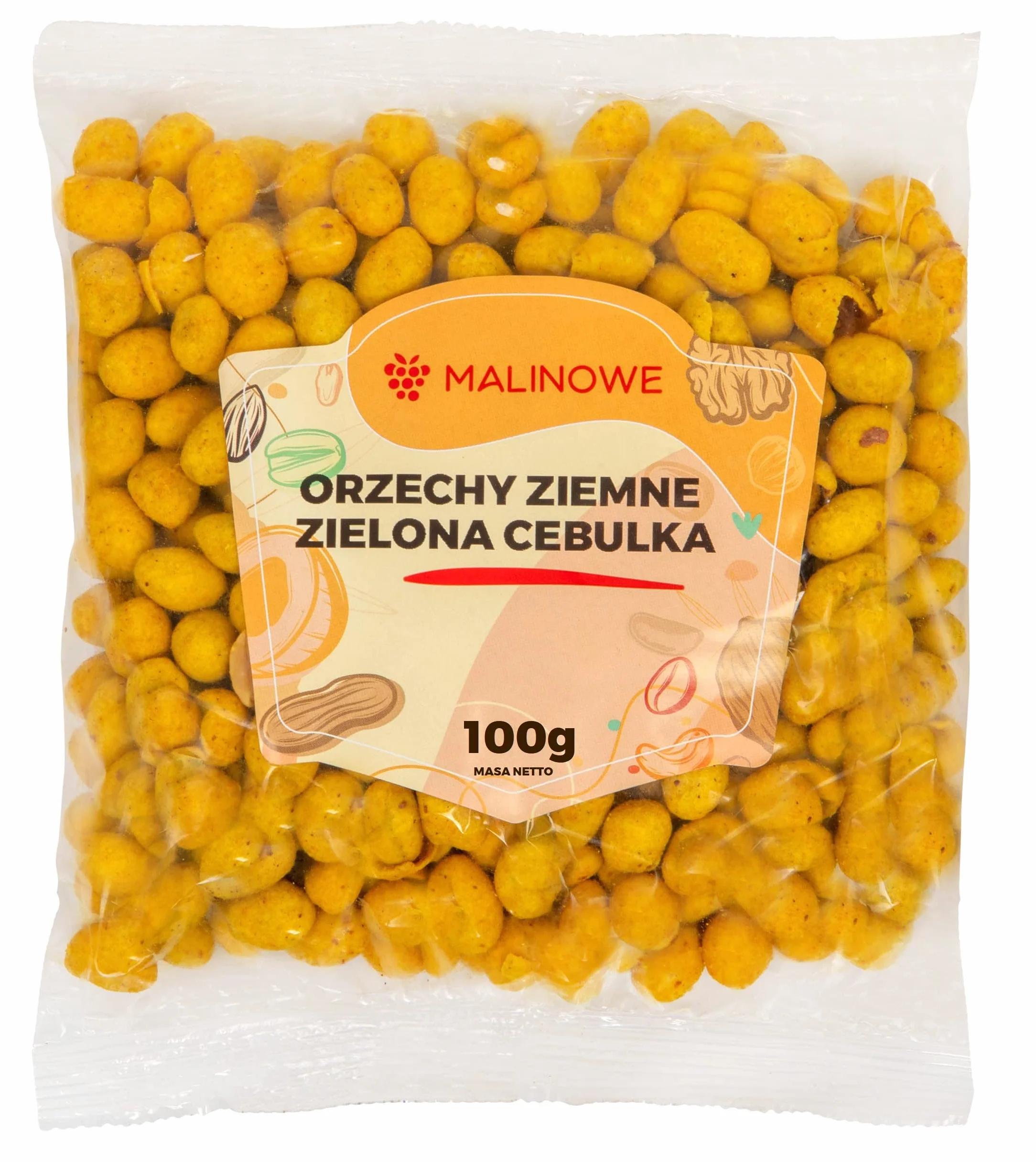 Orzechy ziemne cebulkowe 100g w cieście cebulkowym