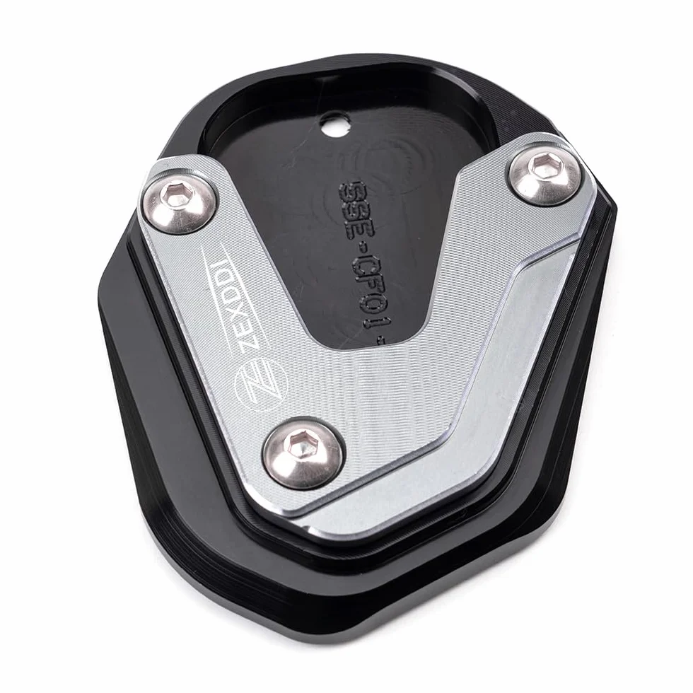 Pasuje do CFMOTO 700MT 800MT 650MT 650 800 700 MT 650TR-G Motocyklowa podpórka CNC Stopka boczna Przedłużka Podkładka 650 TR-G TRG MT800 (Szary)