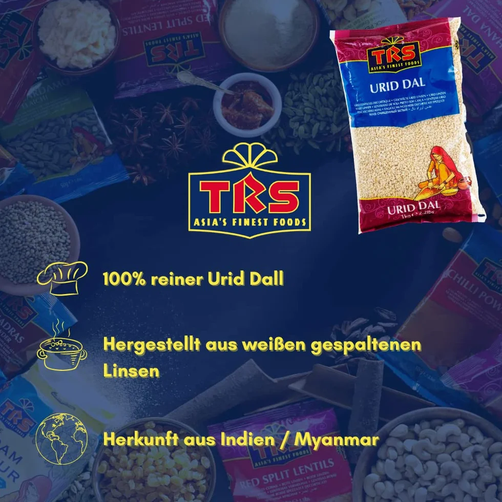 TRS - Urid Dall - (1 x 1 kg)
