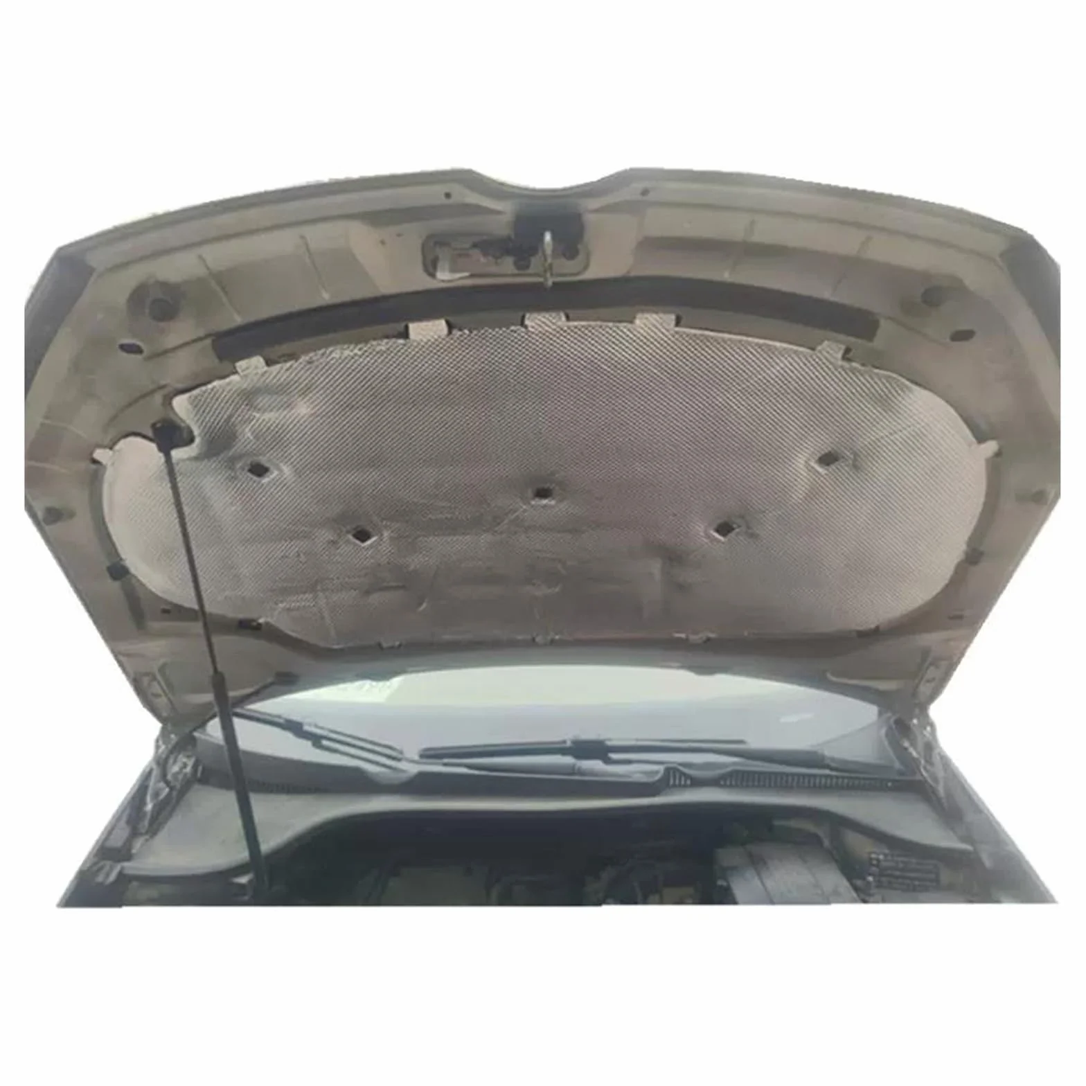 Mata izolacyjna do maski silnika, dźwiękochłonna, ognioodporna, z bawełny, pasuje do VW Golf 6 GTI R GTD (2009-2013).