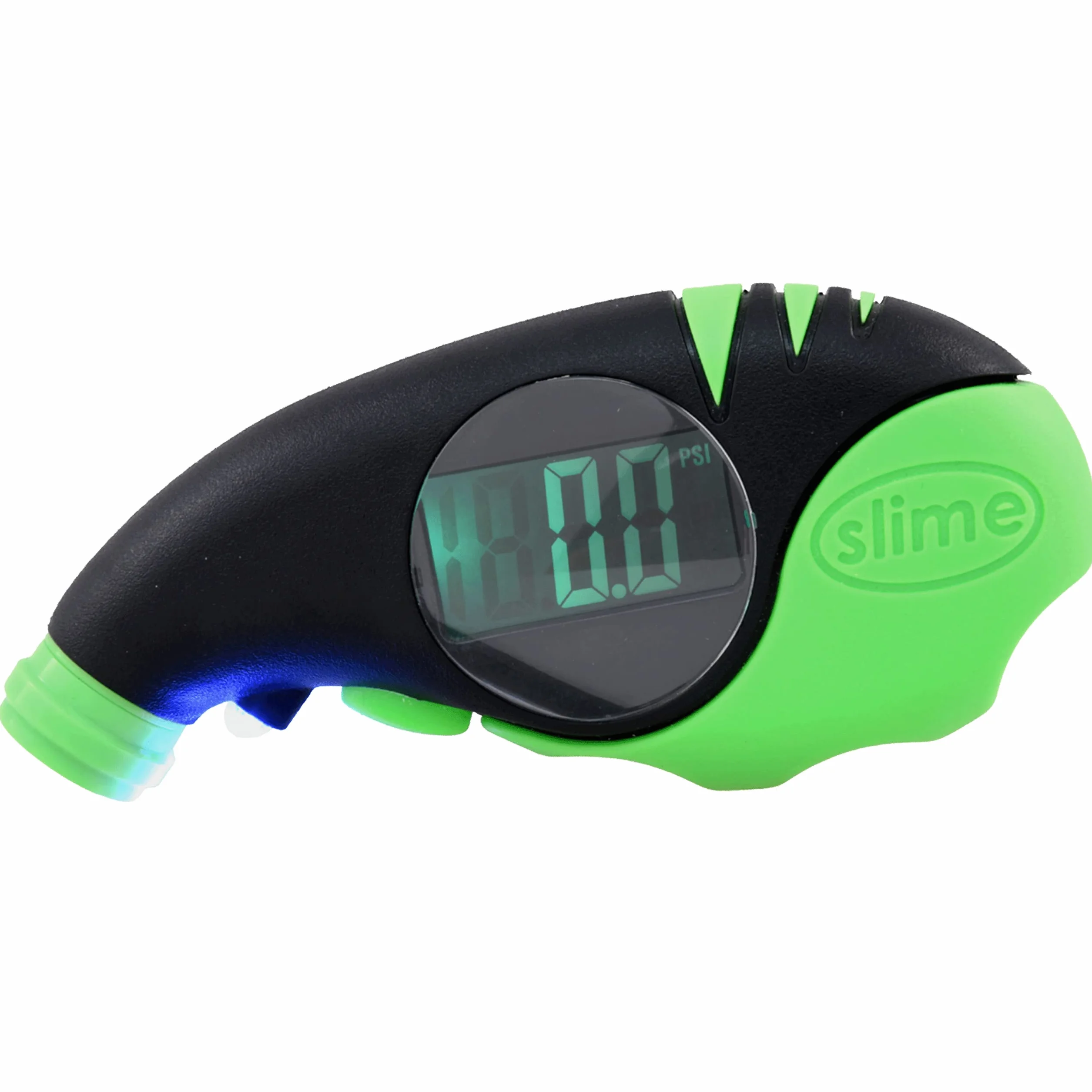 Slime 20475-95 Manometr do Mierzenia Ciśnienia w Oponach, Elite Digital, Technologia Śluzy Powietrznej, Duży i Jasny Wyświetlacz LCD, 5–150 psi