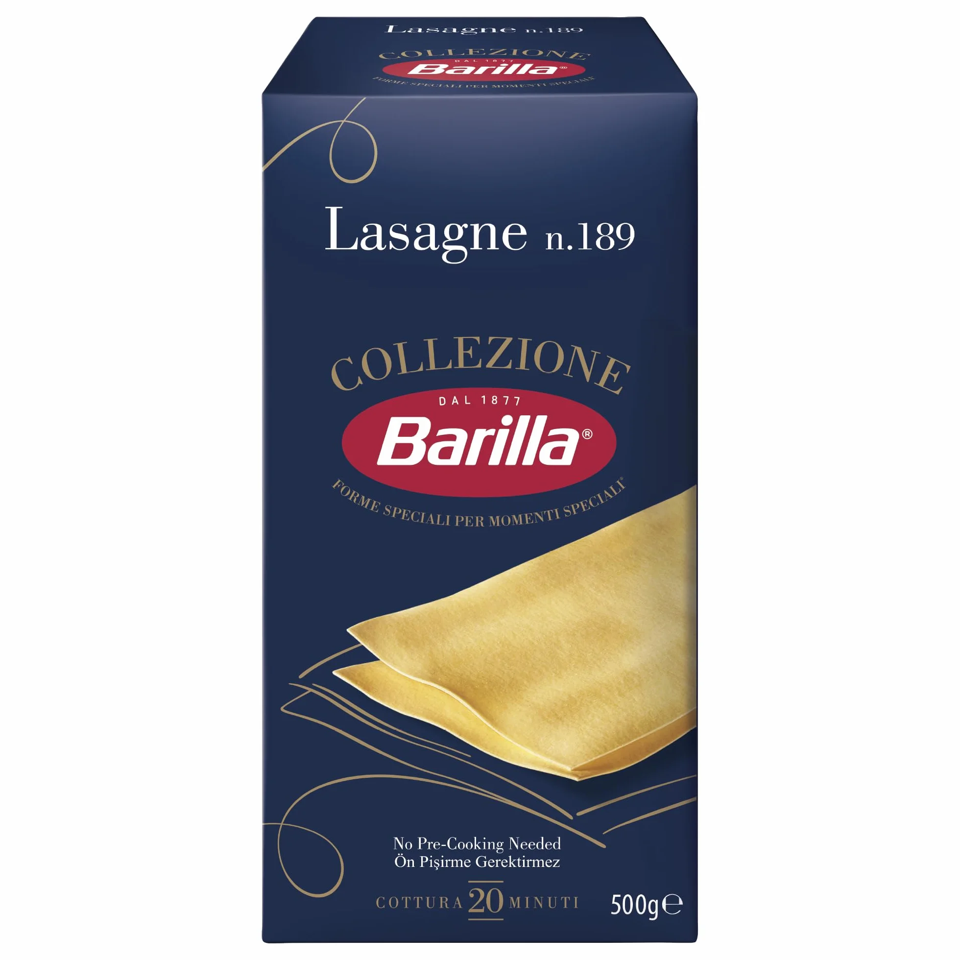 Makaron jajeczny w płatach Lasagne 500g