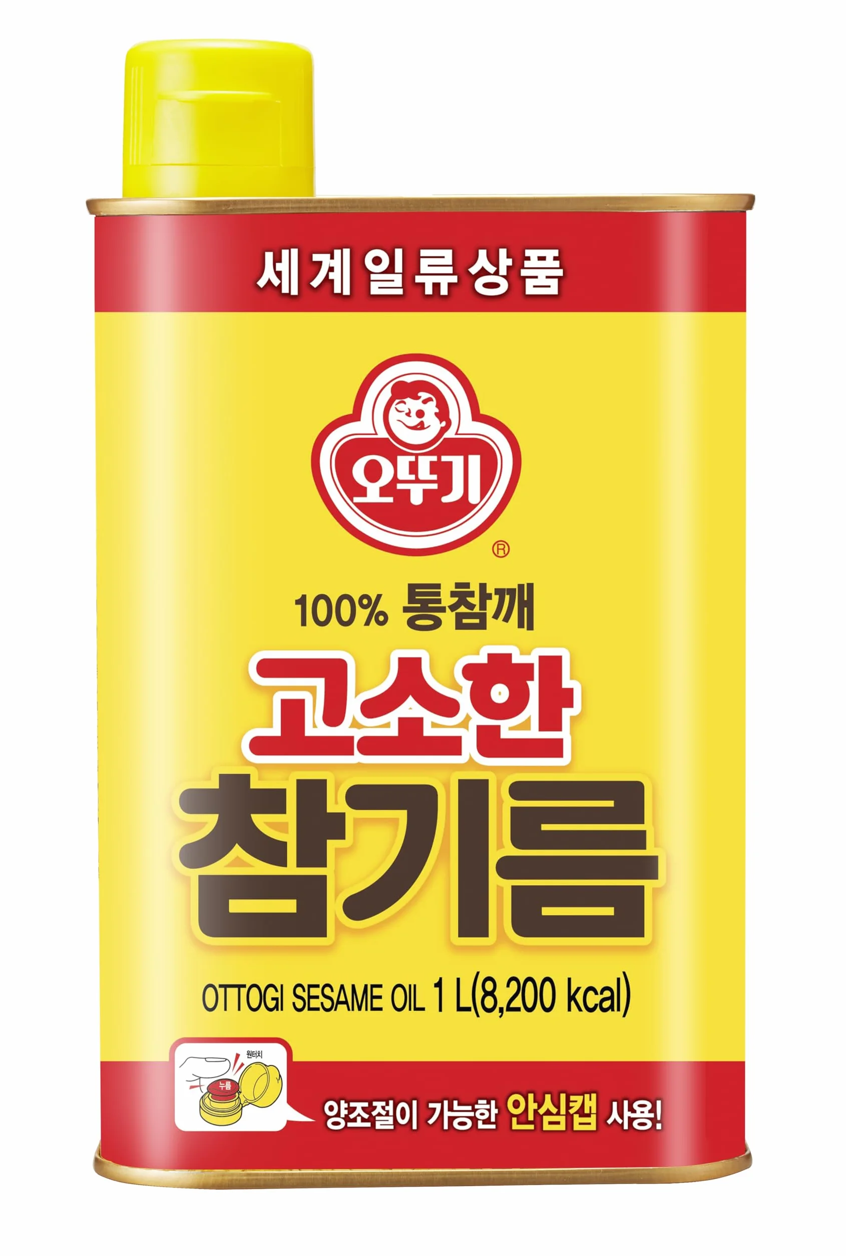 Ottogi 100% koreański olej sezamowy palony 1 l