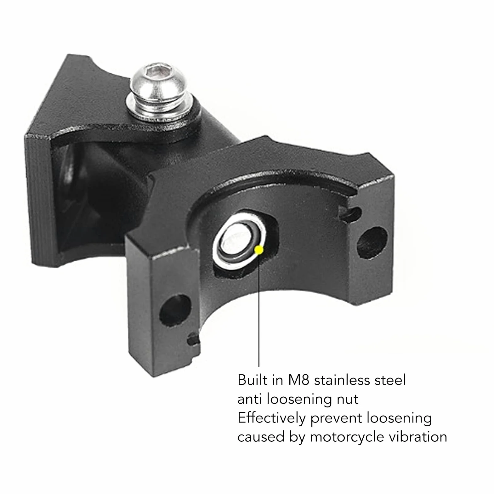 Fydun Uchwyt Montażowy Reflektora M5 Regulowany 18mm-30mm Zaciskowy do Motocross Off Road ATV UTV