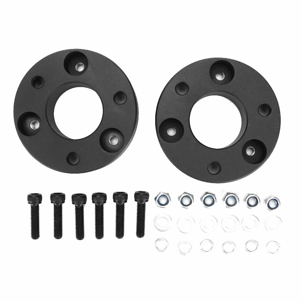 Dodge Ram Leveling Kit--2Pcs Front Leveling Lift Kit, 2 Zoll Car Aluminium Front Leveling Lift Kit Passend Für Ram 1500 2006-2019 4Wd