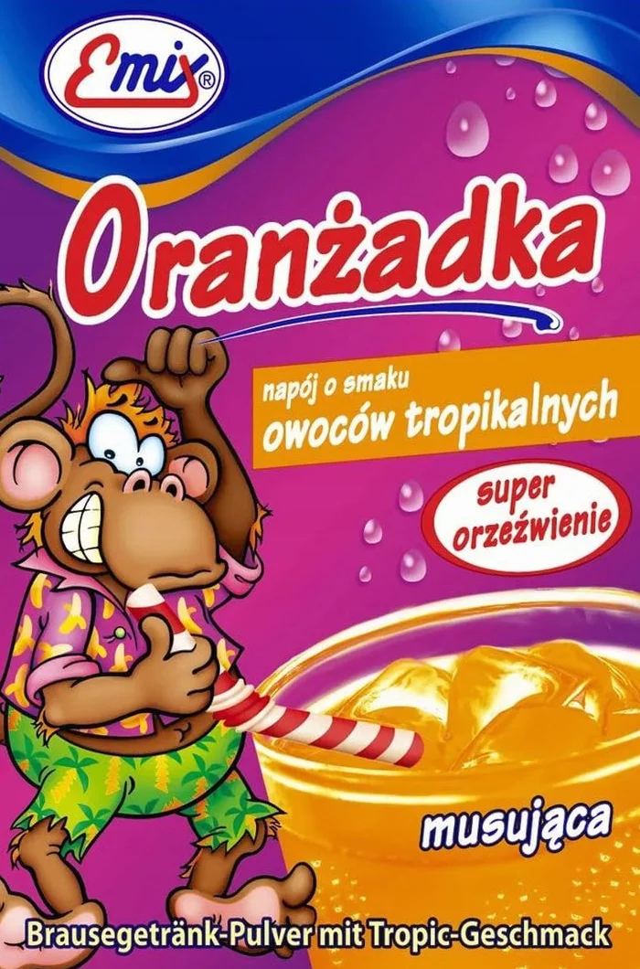 Emix Oranżada o smaku owoców tropikalnych 16 g