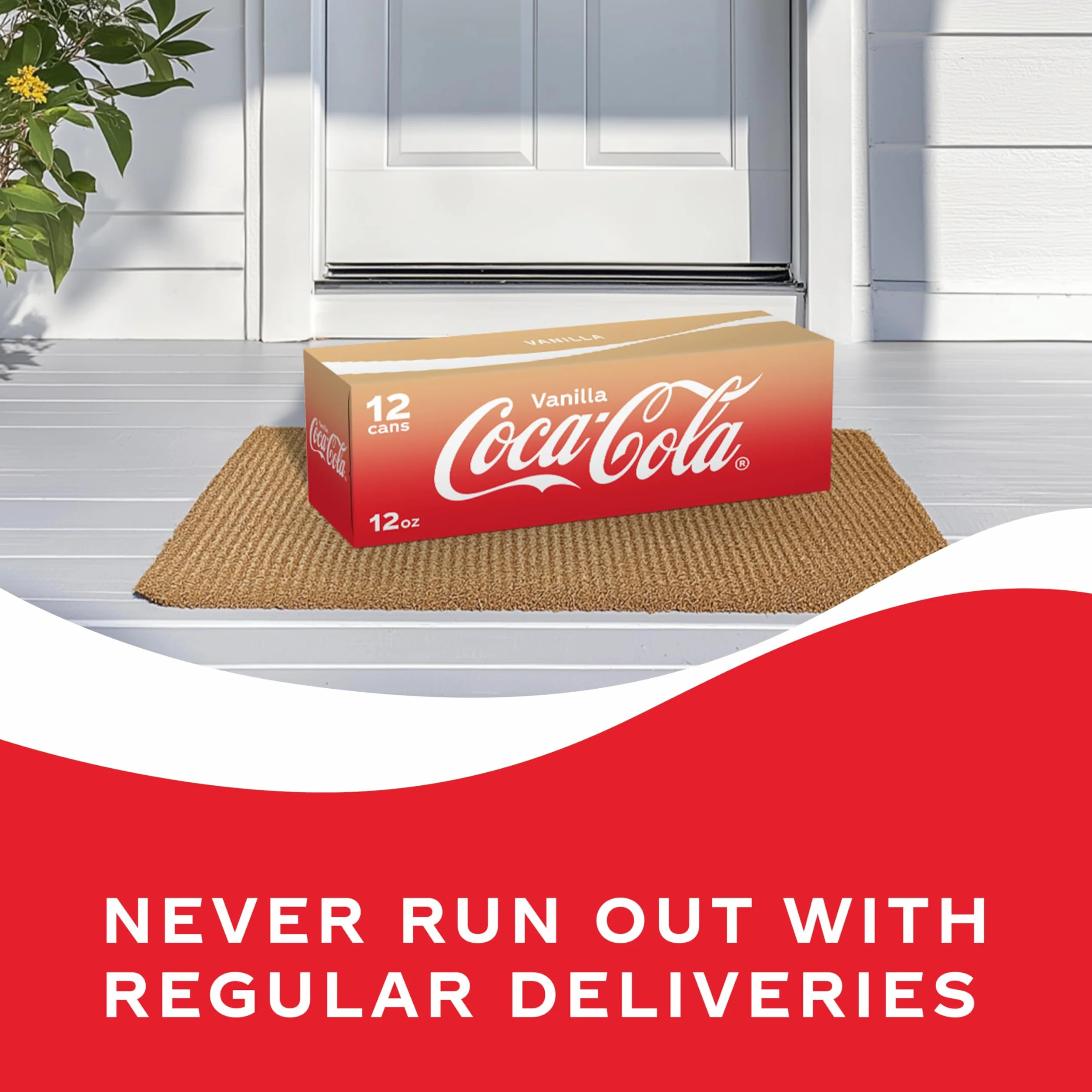 Coca-Cola Wanilia 330 ml (355 ml) – 12 sztuk