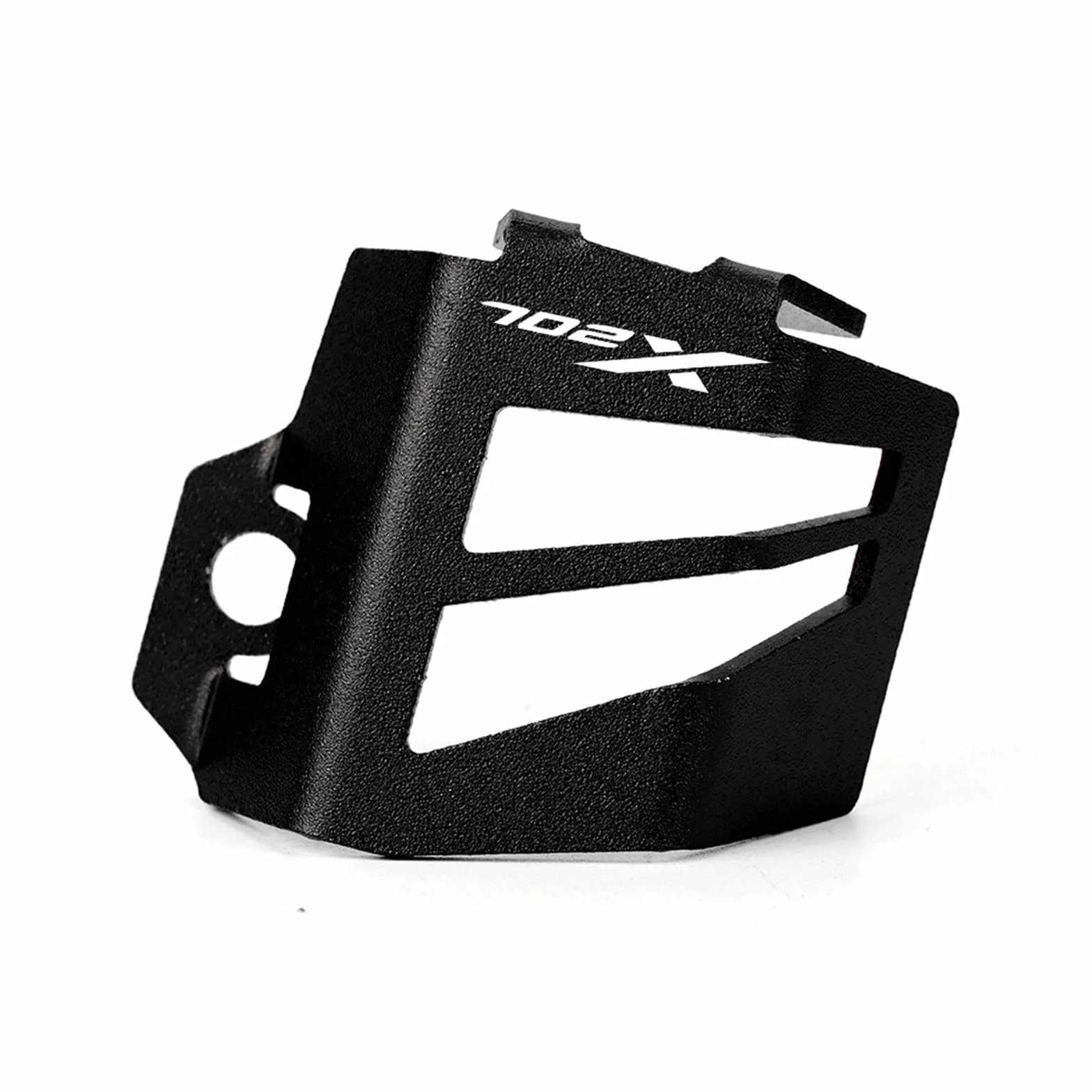 LOTFI Fit For Benelli TRK 702 702X 502 502X BJ500 Leoncino 500 Motorcycle Rear Brake Fluid Tank Reservoir Guard Cover Oil Cap Accessories (Size : Black 702X)