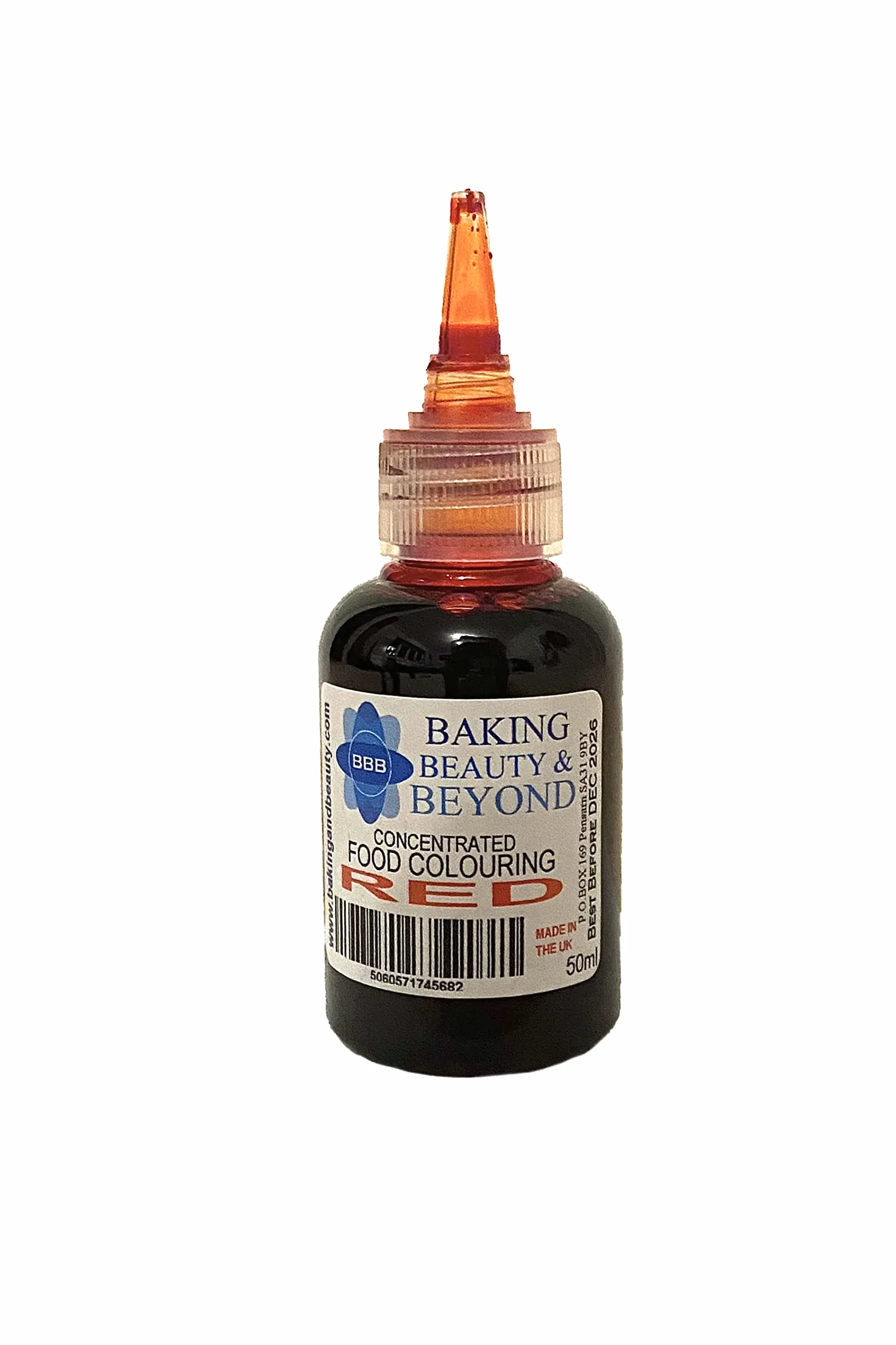 Czerwony barwnik spożywczy 50 ml
