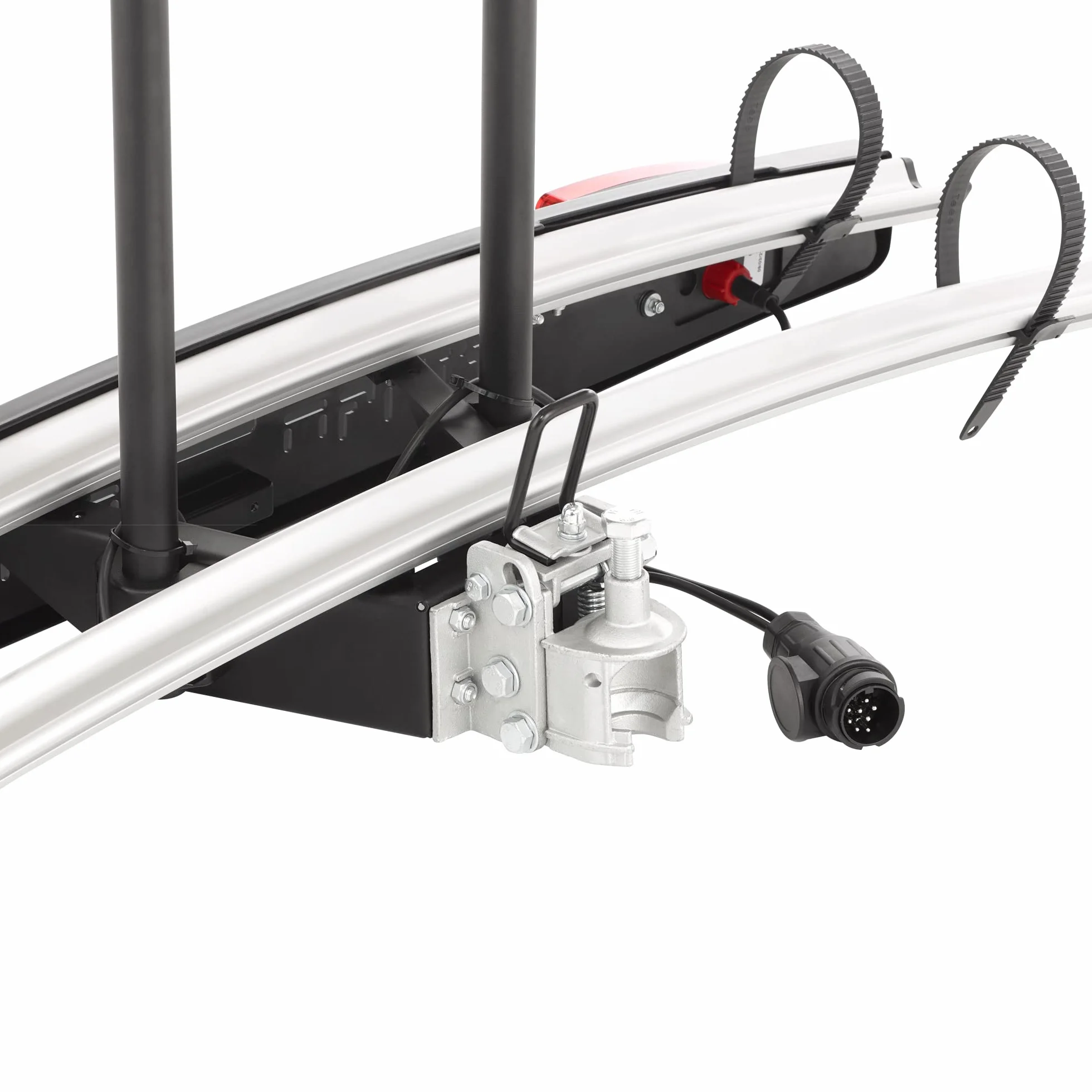 Cartrend Bagażnik rowerowy aluminiowy Active 2-rowerowy czarno-srebrny