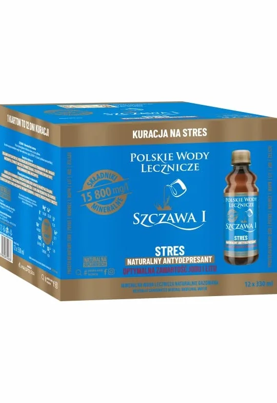 Woda lecznicza Szczawa I na stres i nerwy