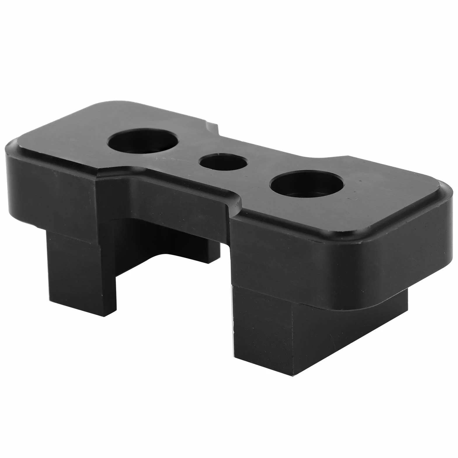 Mocowanie skrzyni biegów wkładka kęs aluminiowy uchwyt do transmisji pasuje do A4/S4/RS4/A5/S5/RS5/Q5/SQ5 stop aluminium czarny 9,9 cm,Automatyczna skrzynia biegów i akcesoria