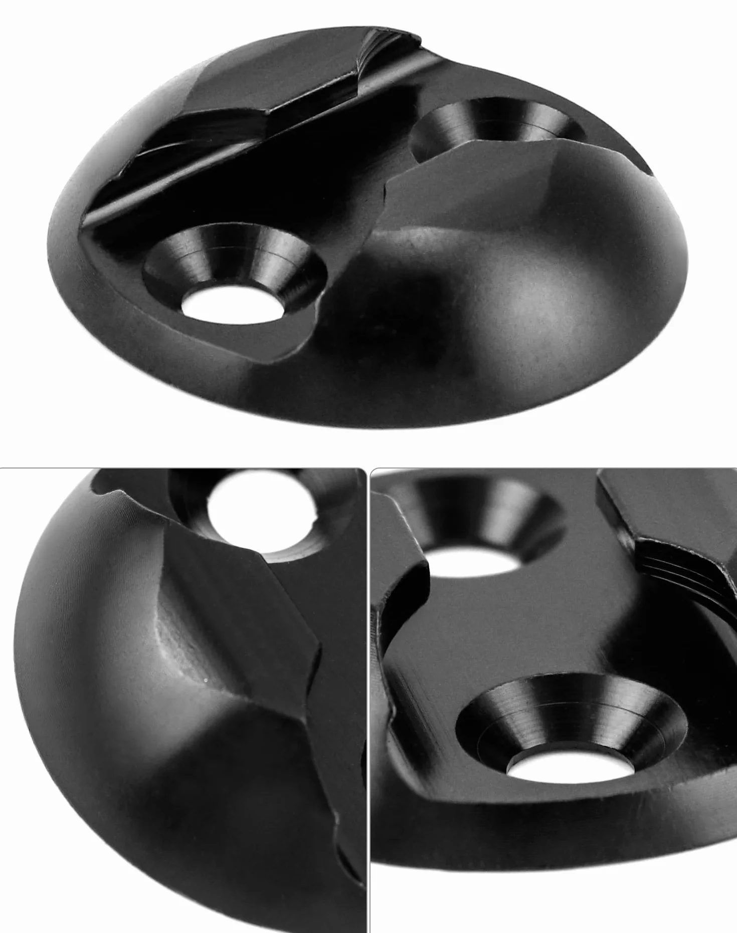 QWORK® 15x punktami mocowania płyt szynowych do samolotów, przyczep kempingowych, furgonetek, karetek pogotowia itp. -elastyczny sposób zabezpieczania ładunków (45 mm)
