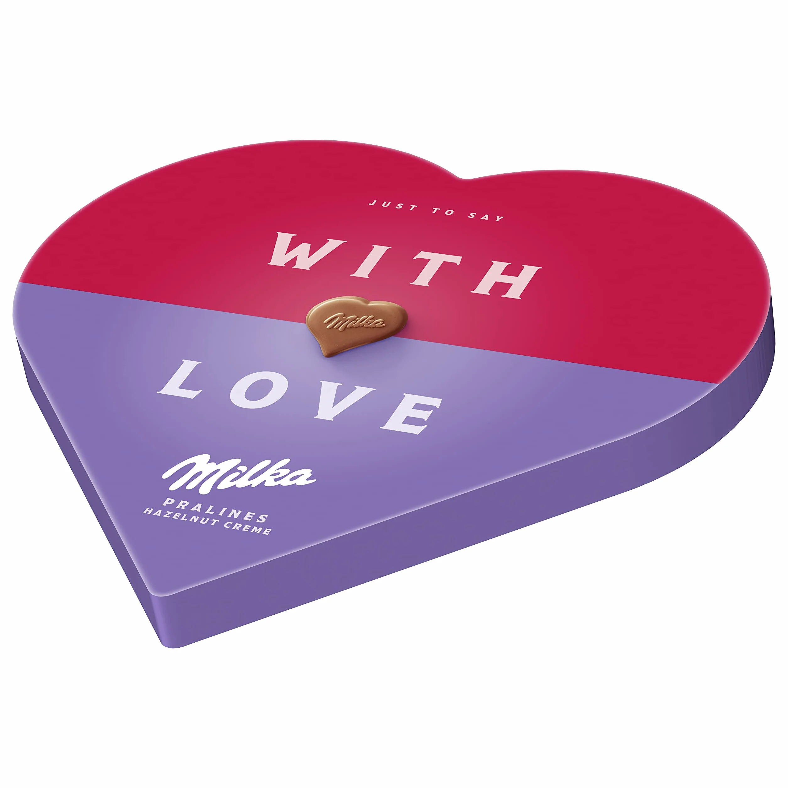 Milka Czekoladki mleczne z nadzieniem z orzechów laskowych 165 g