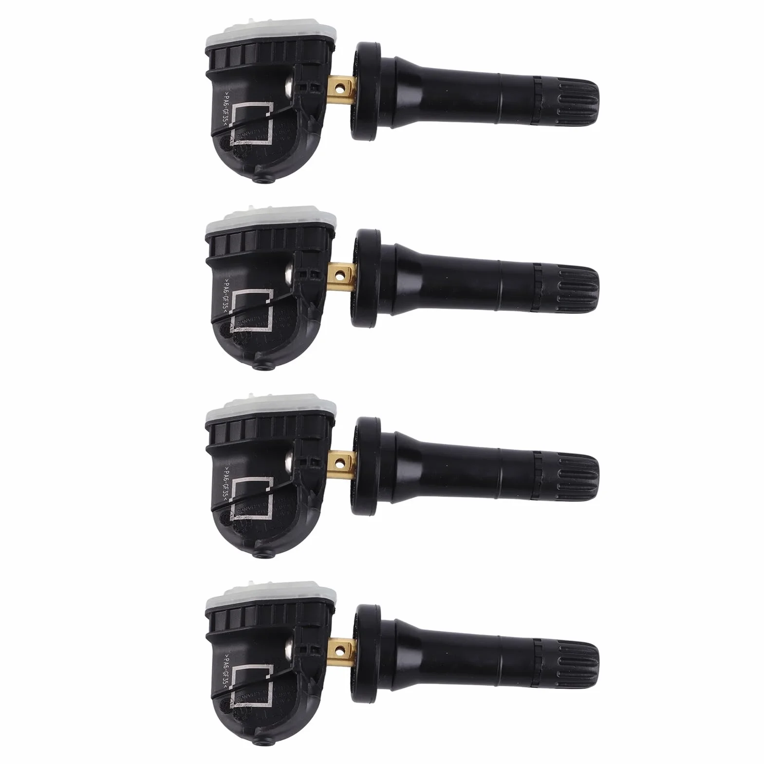 Czujnik Ciśnienia w Oponach 4 szt. Gumowy TPMS dla Ecosport/Fiesta/Focus