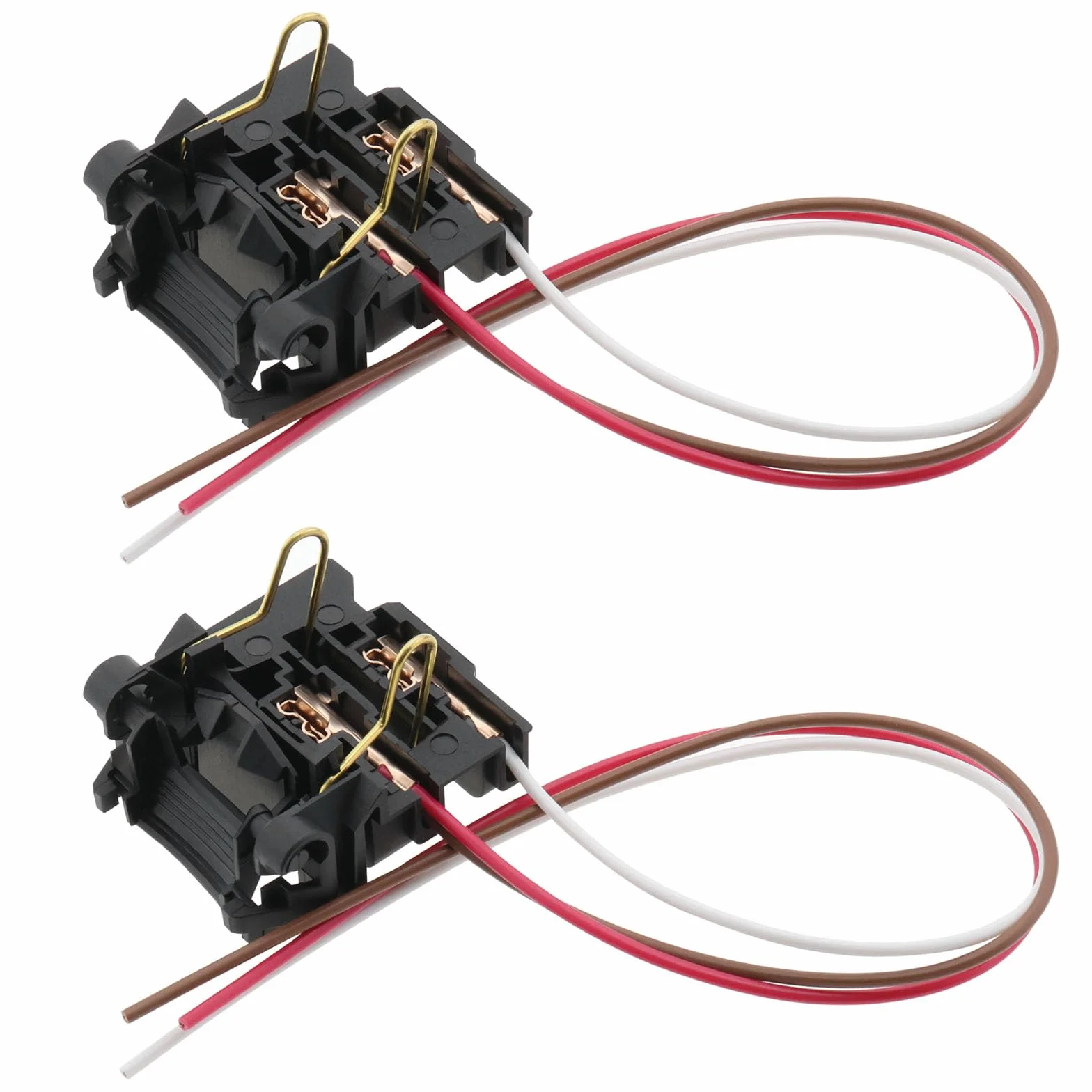 Adapter do żarówki H7 z okablowaniem kompatybilny z Ford Focus MK2 MK3, czarny