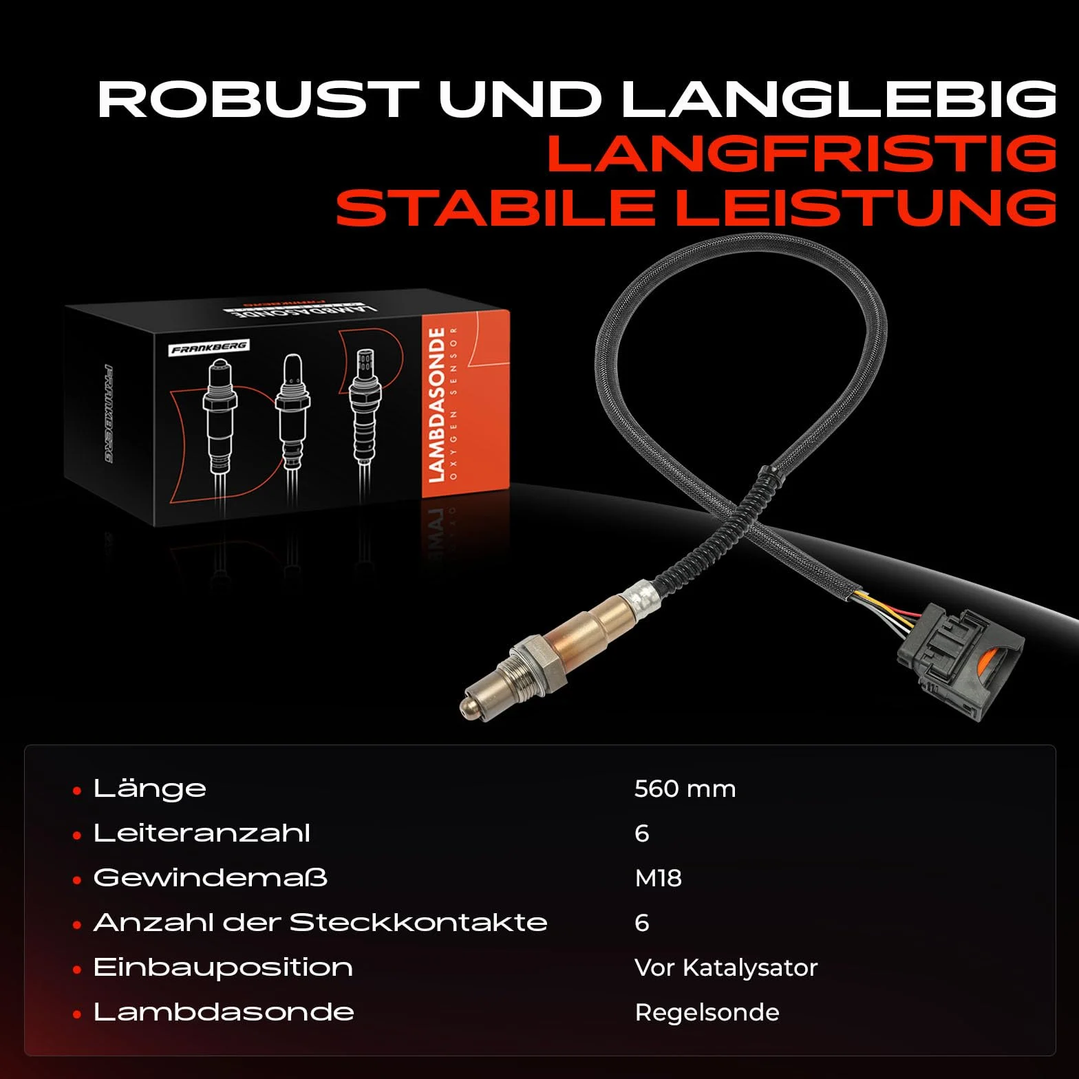 Sonda lambda sonda sterująca przed katem do Signum Vectra C + Caravan + CC 2.2 Direct 2003-2008 250-25010