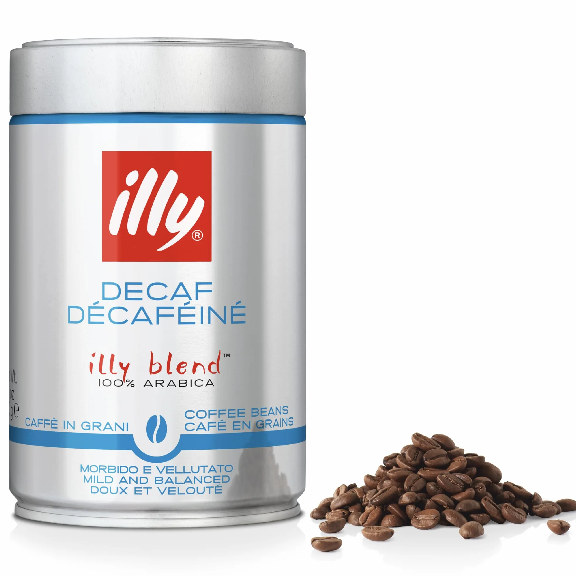 Illy Decaf Kawa Ziarnista Bezkofeinowa Arabica Blend