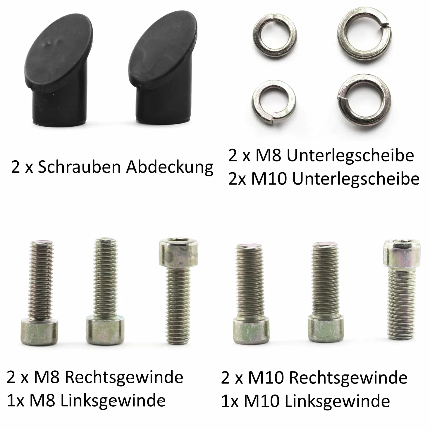 Uniwersalne lusterka wsteczne do motocykla para czarne certyfikat E M10 kompatybilne Duke Z900 Z750 Z650