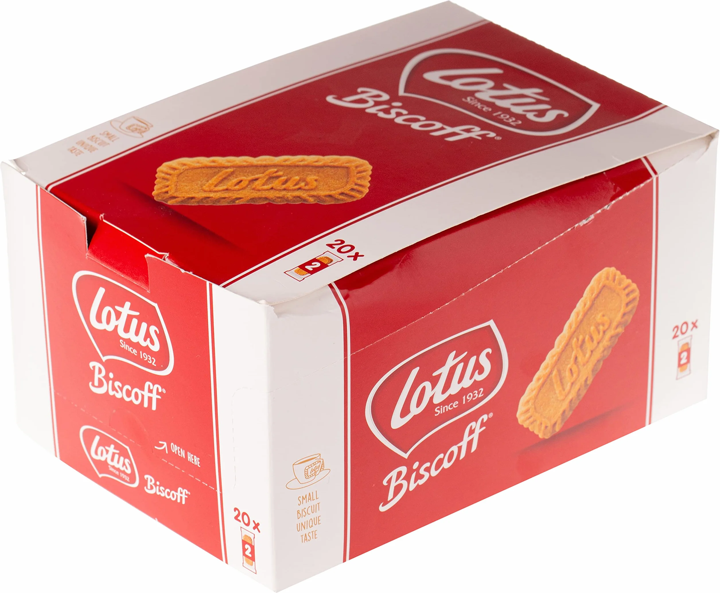 Lotus Biscoff podwójne opakowanie 20 x 25 g