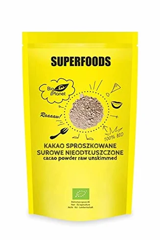 BIO PLANET Kakao sproszkowane surowe nieodtłuszczone BIO 150g