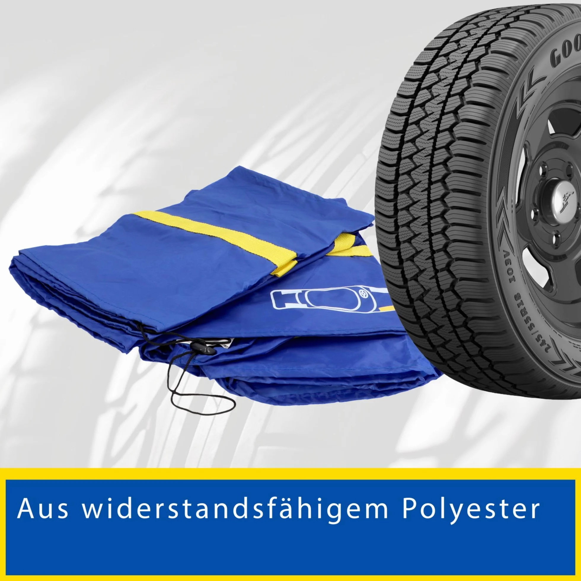 Goodyear 75526 pokrowiec na opony, zestaw 4 szt