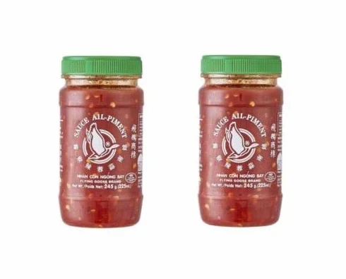 Pamai Pai Dwupak 2 x 245 g Sambal Oelek pasta ostra czosnek czerwony chili