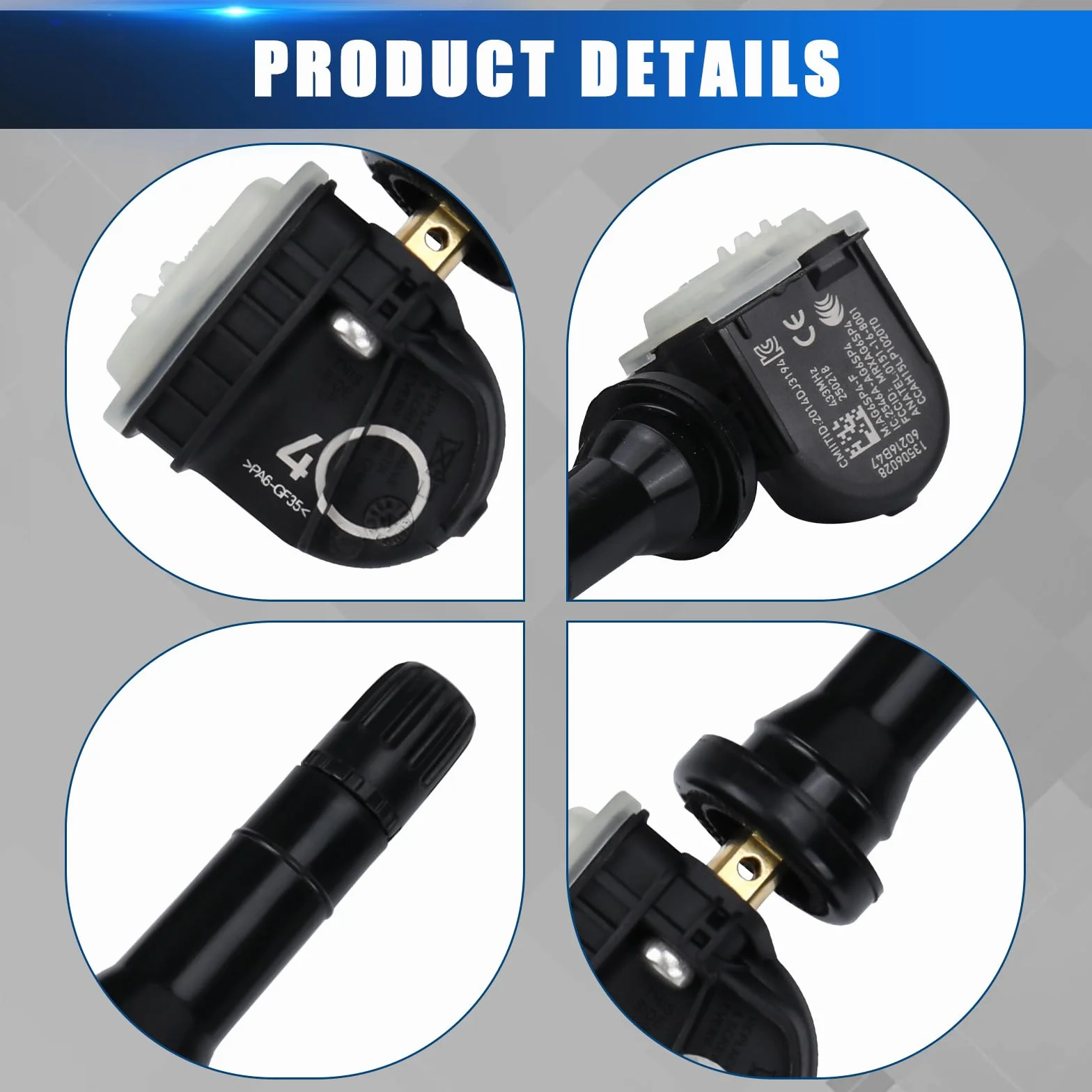 Czujniki ciśnienia w oponach TPMS Opel Astra J K Corsa D Adam Insignia B Meriva B Zafira C Vauxhall Cadillac XT4 13506028