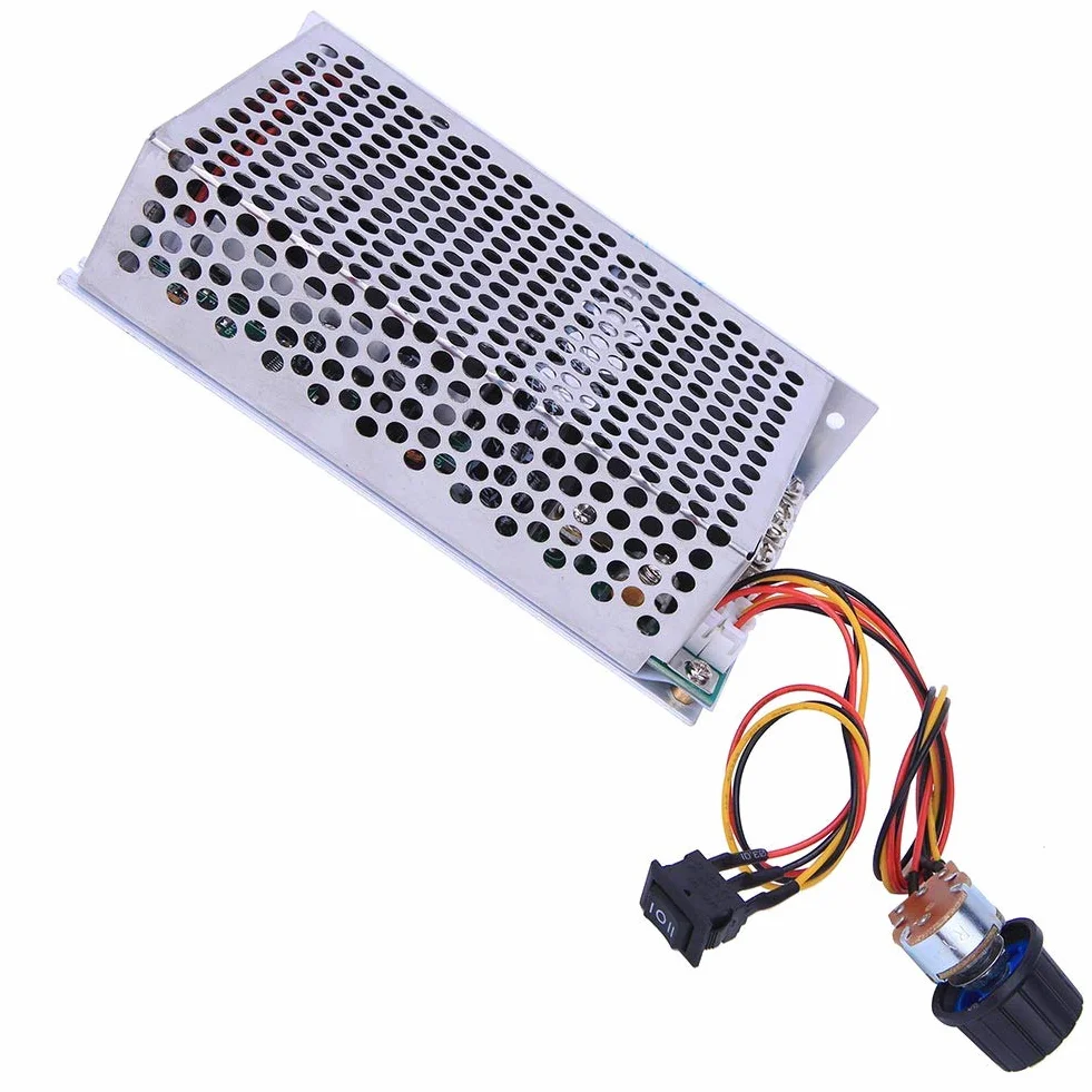 Regulator Prędkości Silnika DC, 10V-50V 100A, Sterowanie Napięciem, do Silnika Chłodniczego, Klimatyzacji Samochodowej, Dmuchawy Spalinowej